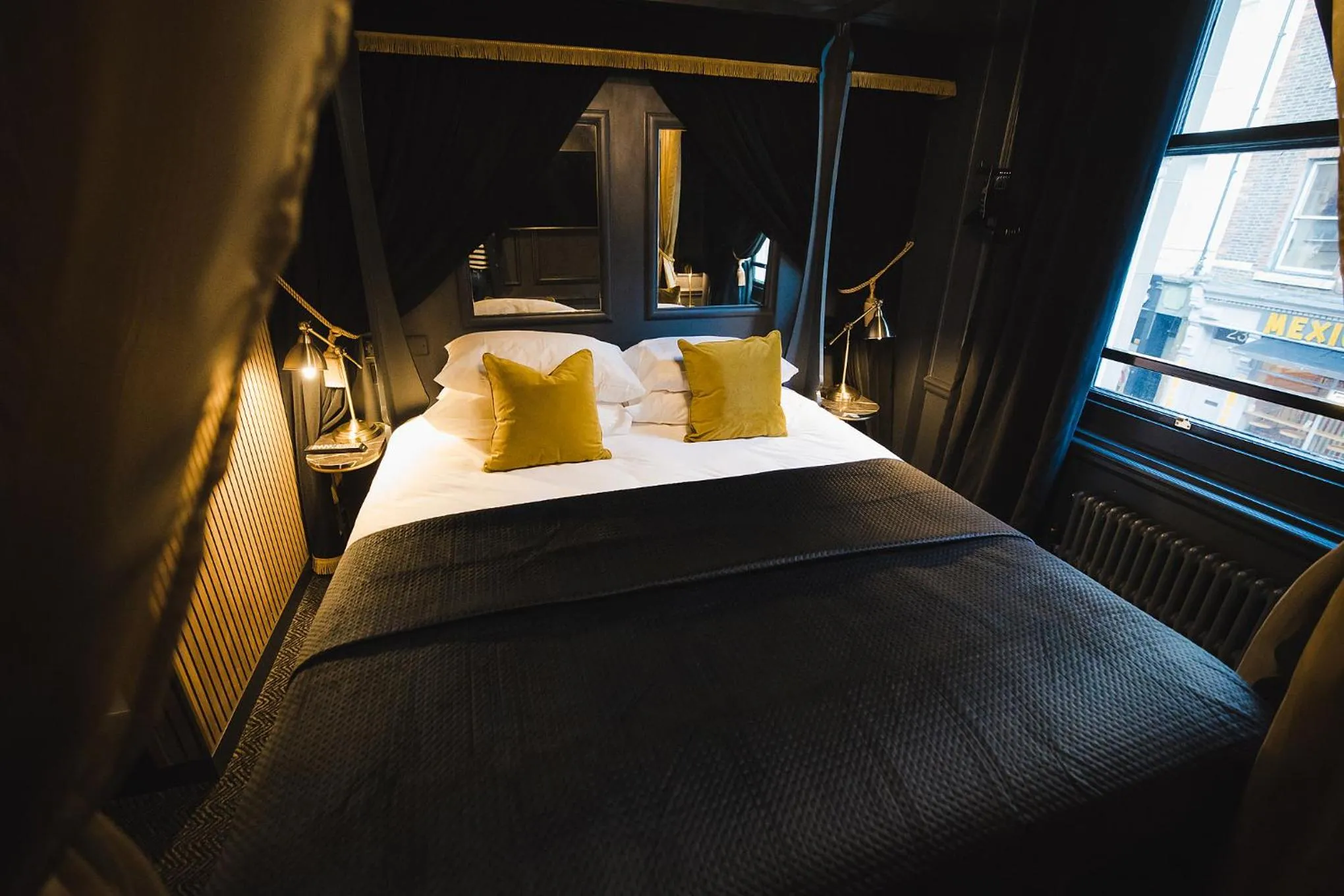 Bed in Impossible Motel