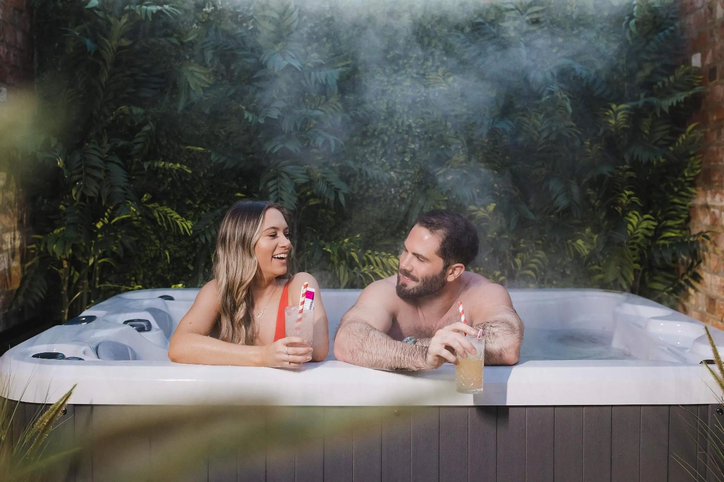 Hot Tub in Impossible Motel