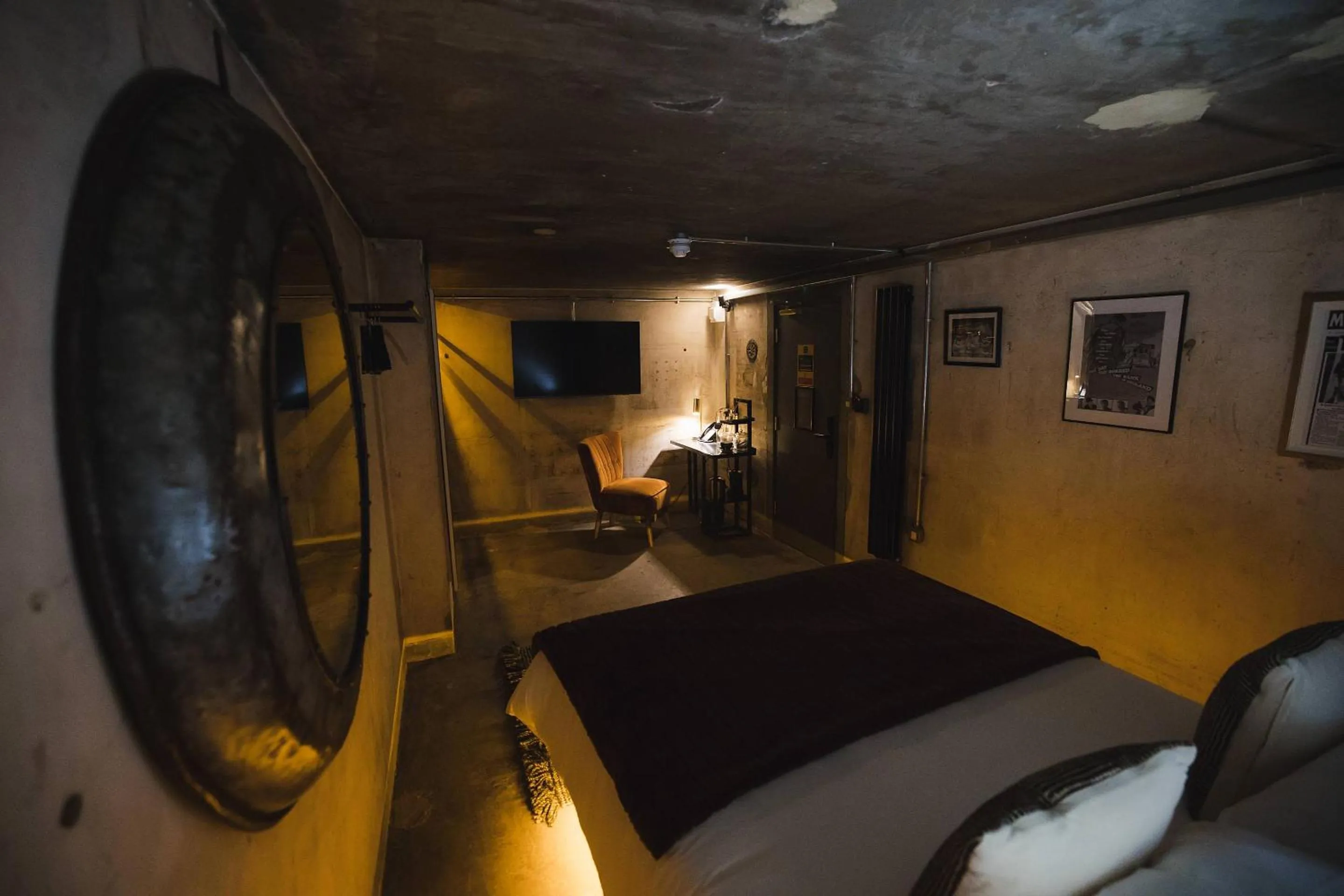 Bed in Impossible Motel