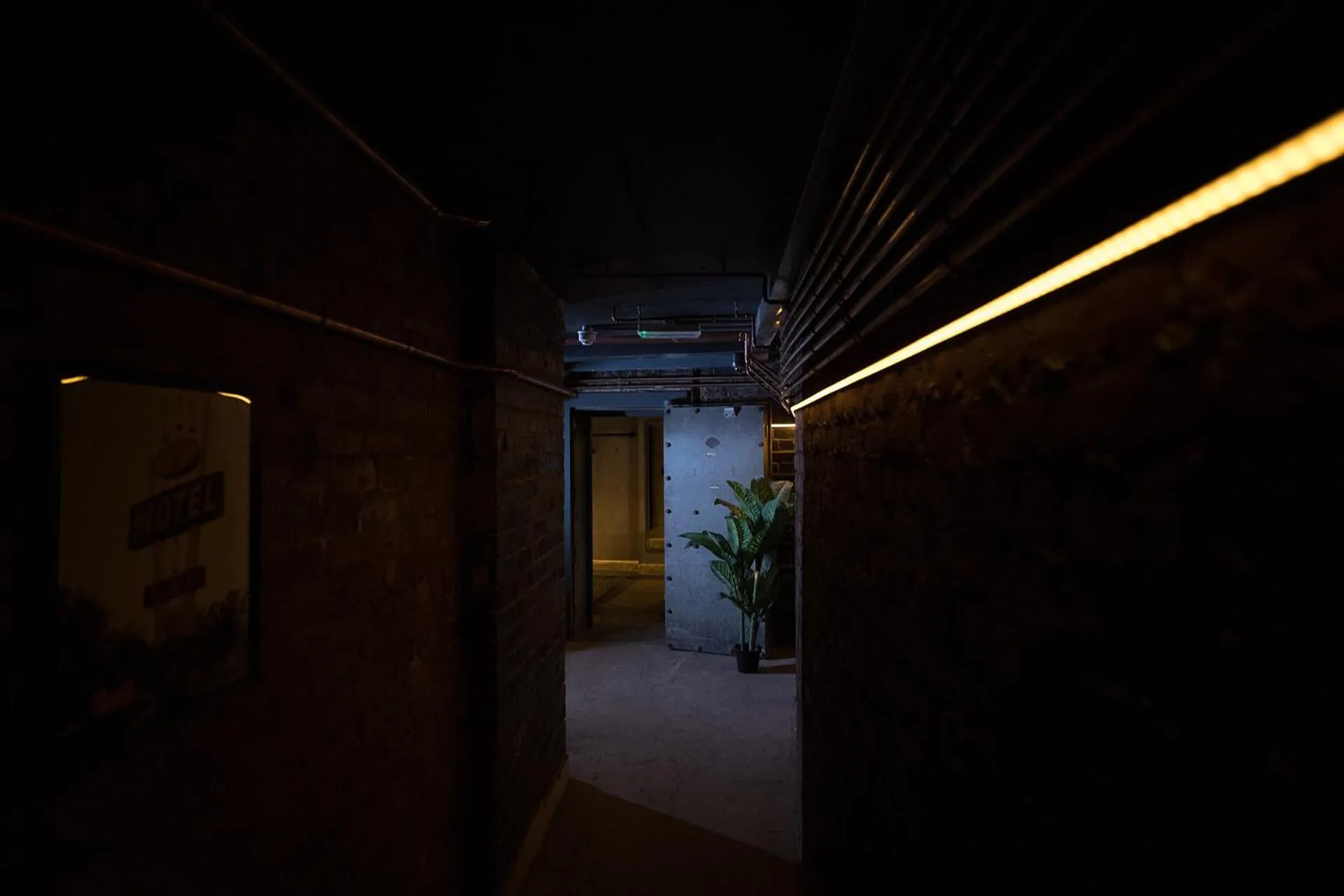 Decorative detail in Impossible Motel