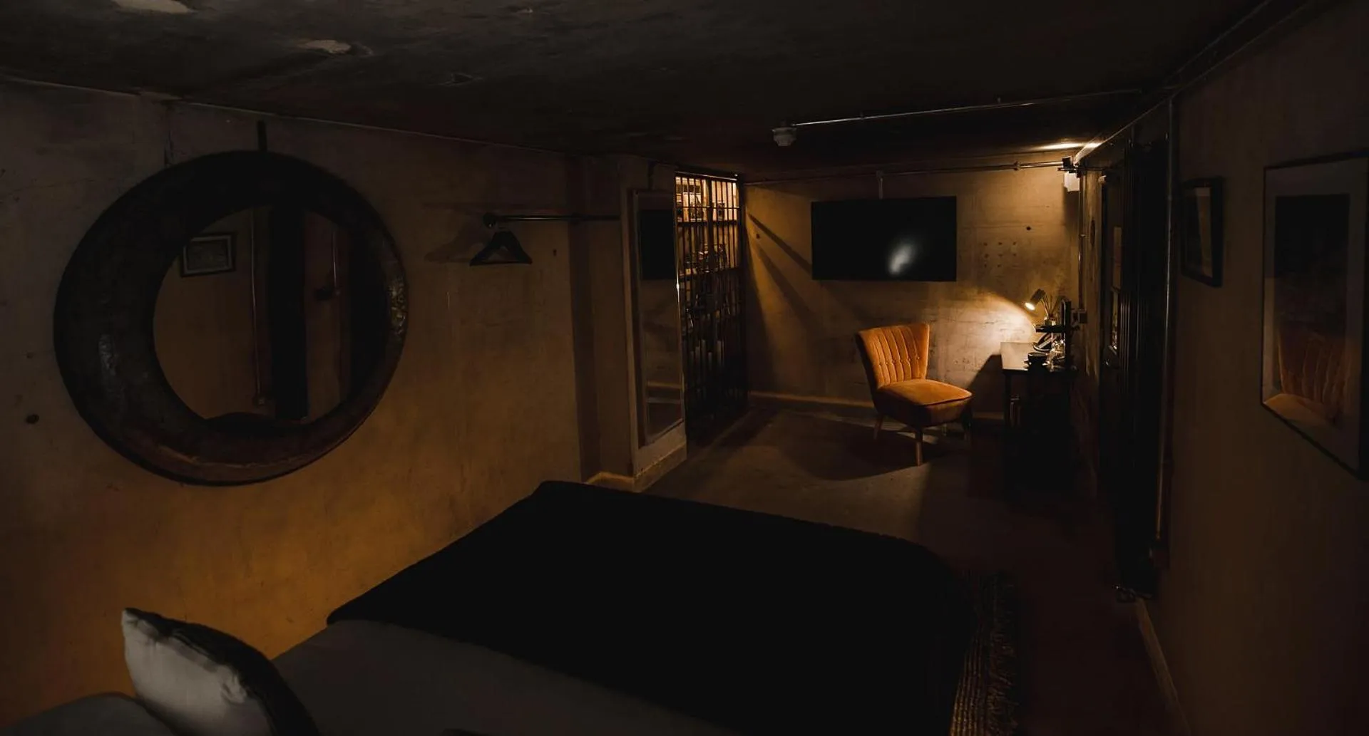 Bed in Impossible Motel