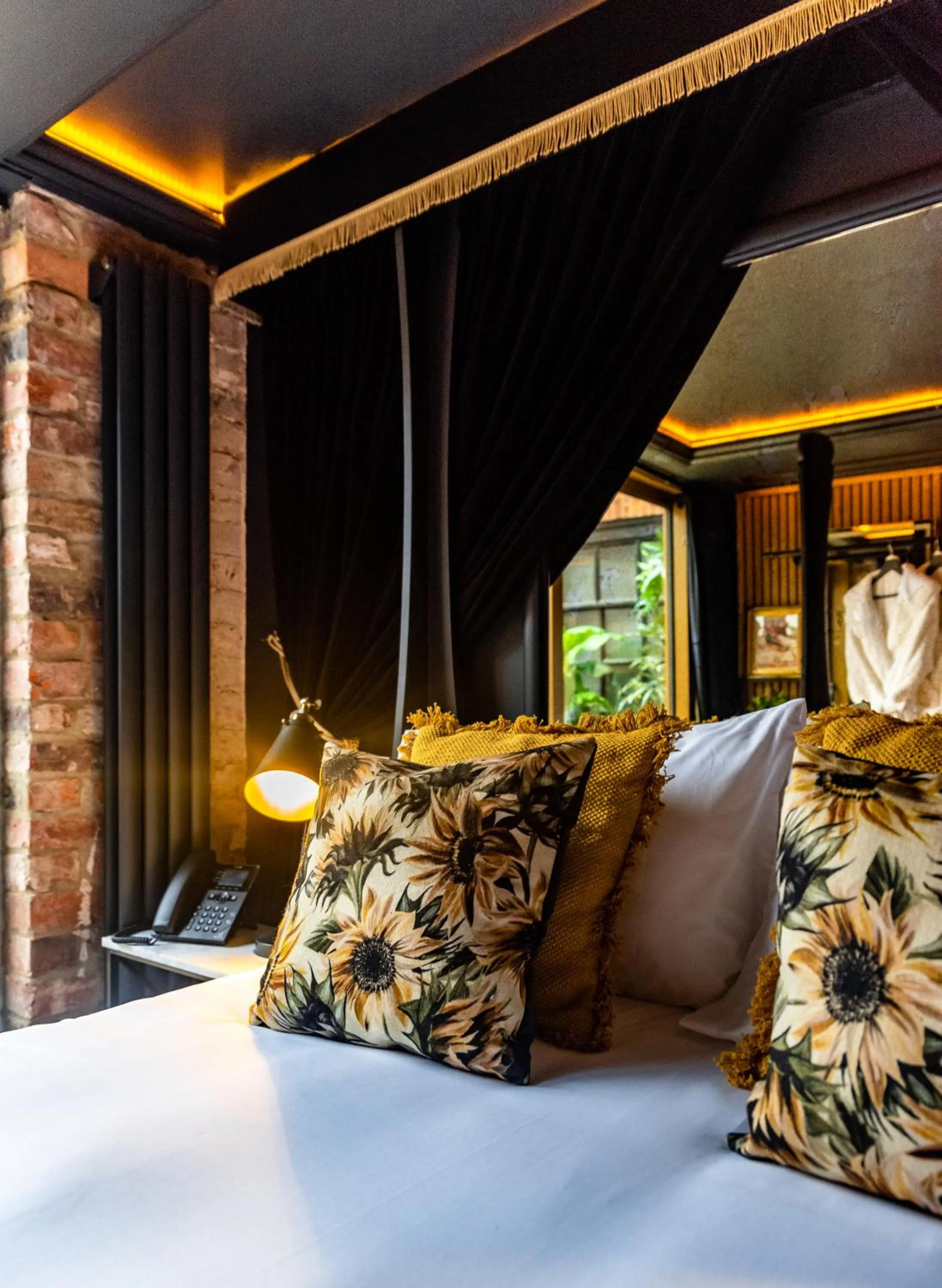 Bed in Impossible Motel