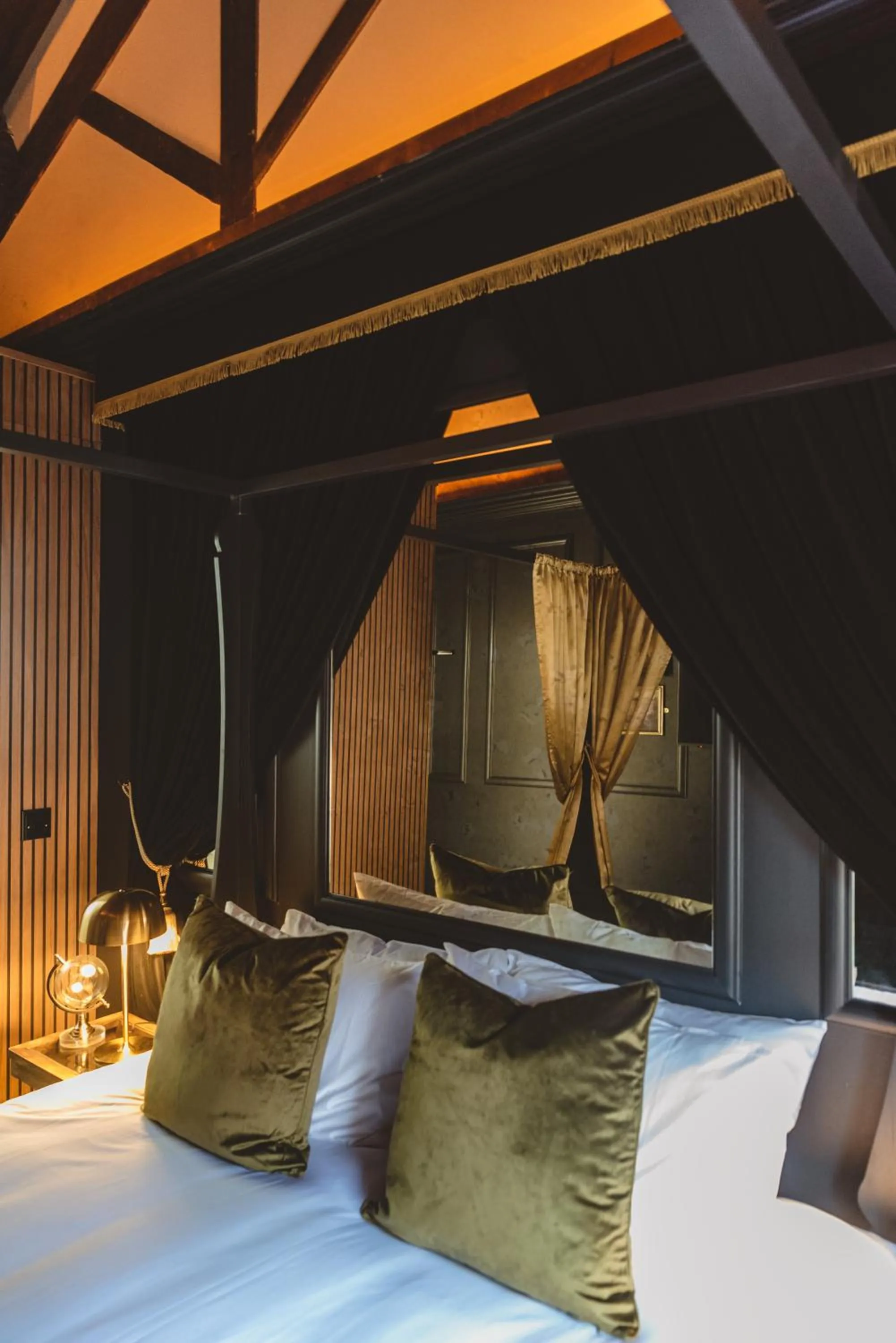 Bed in Impossible Motel