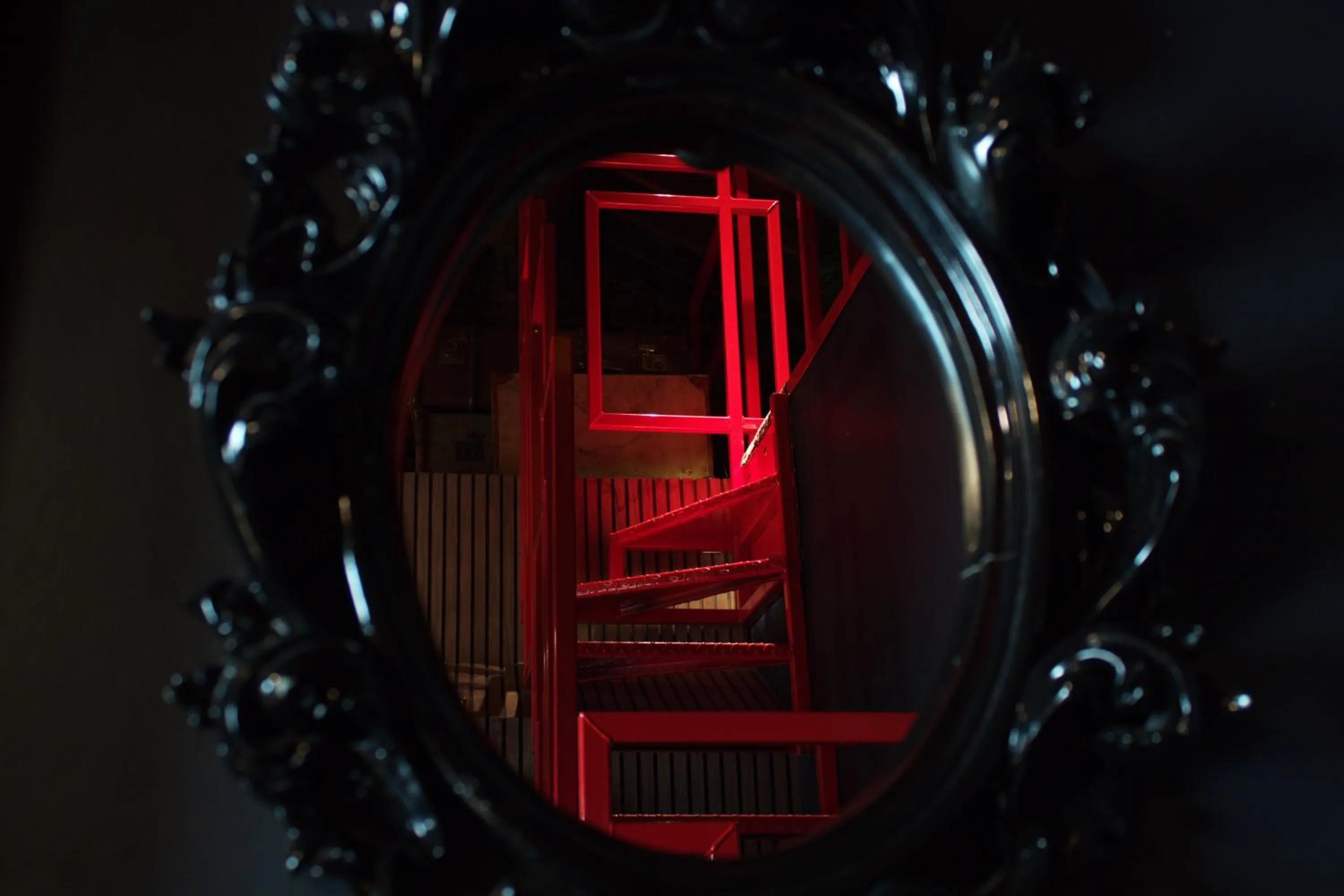 Decorative detail in Impossible Motel