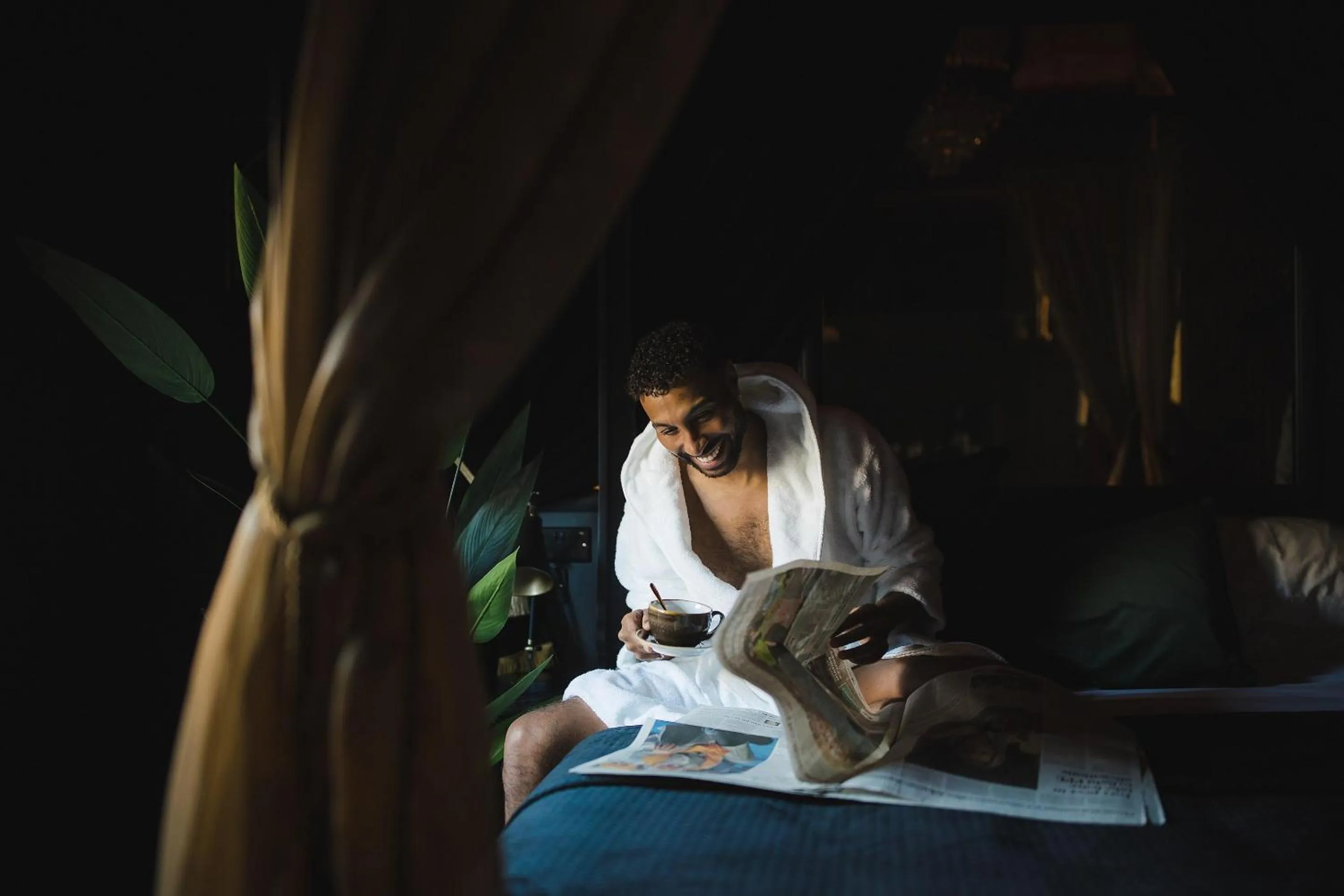 Bed in Impossible Motel