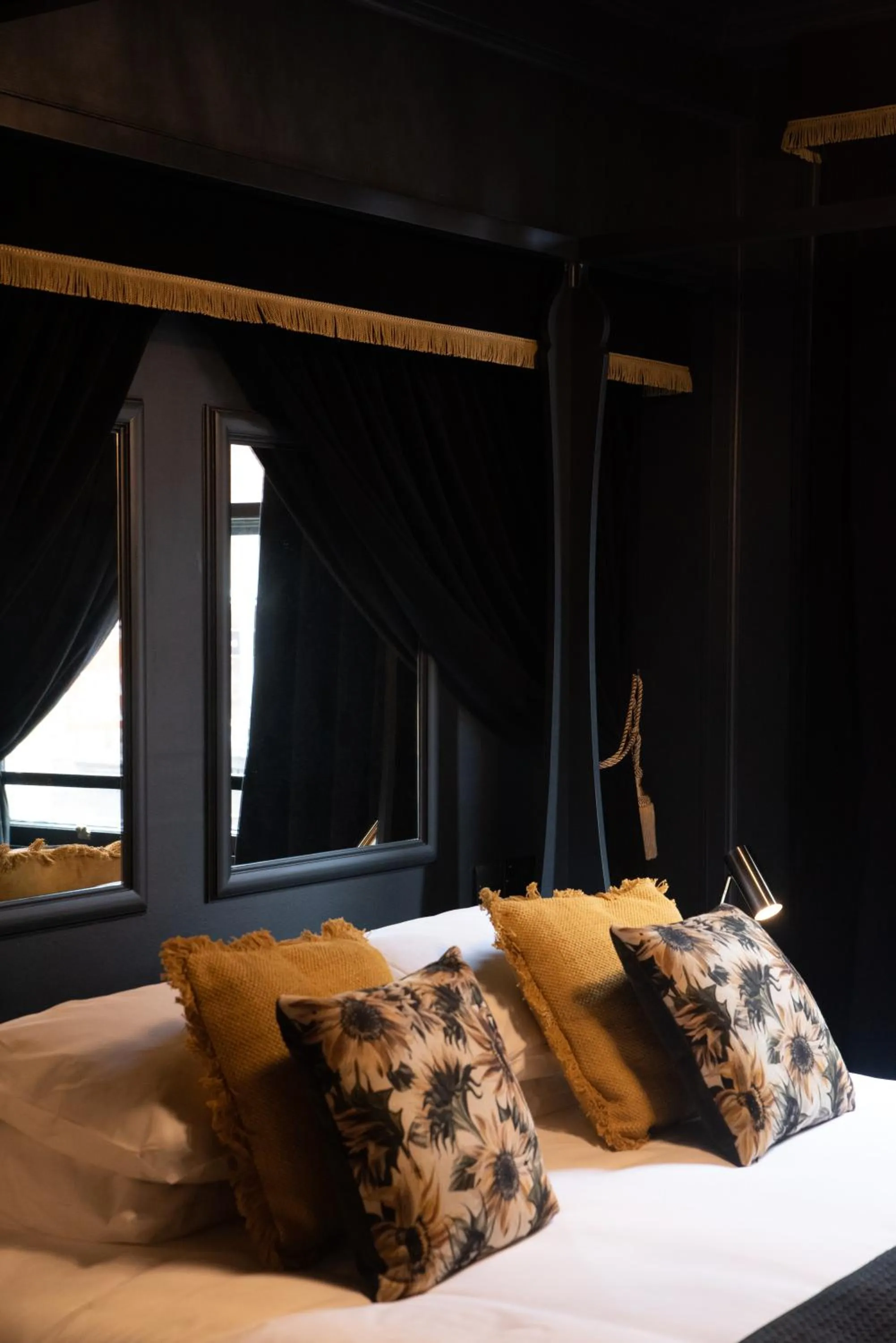 Bed in Impossible Motel