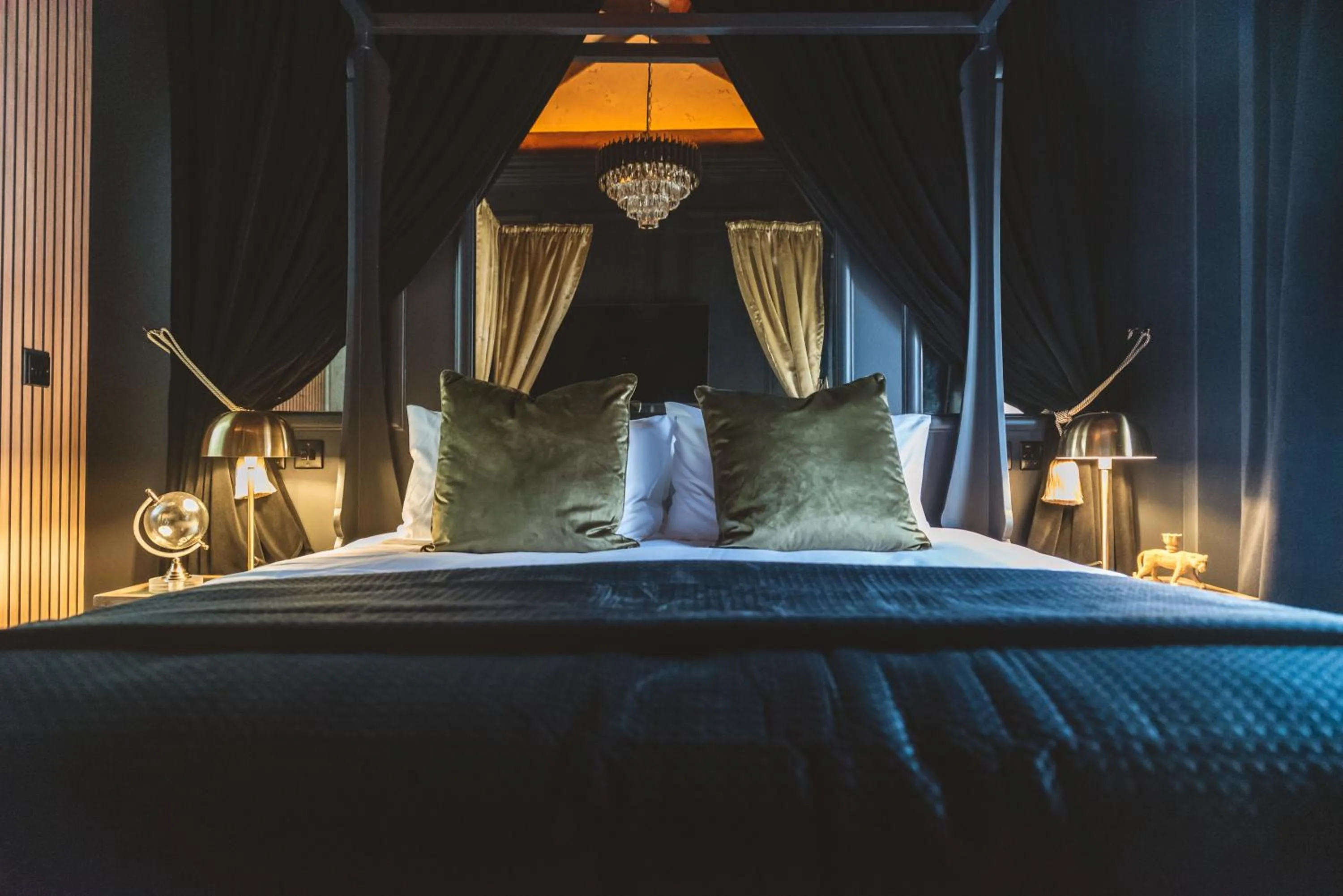 Bed in Impossible Motel