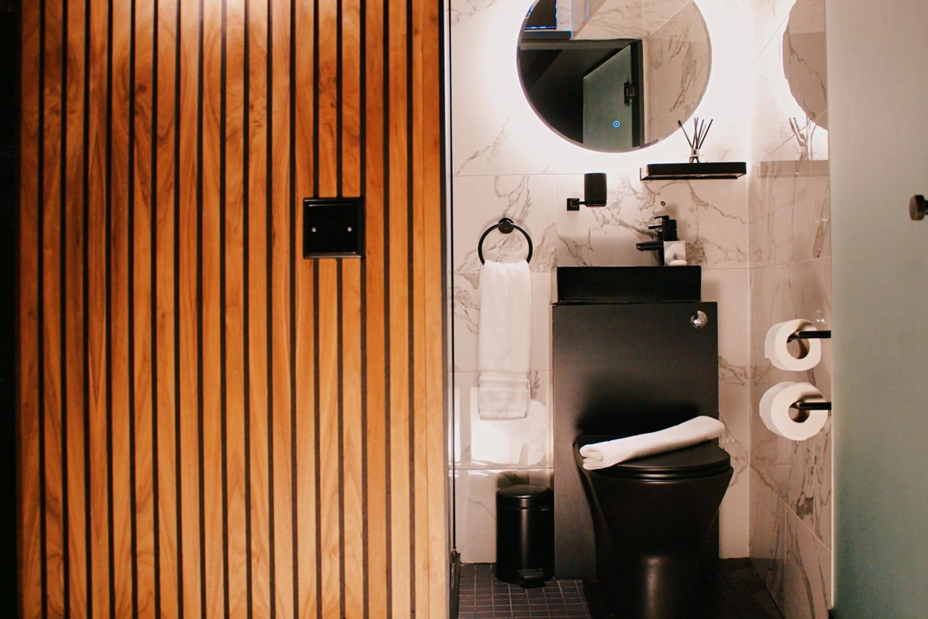 Toilet in Impossible Motel