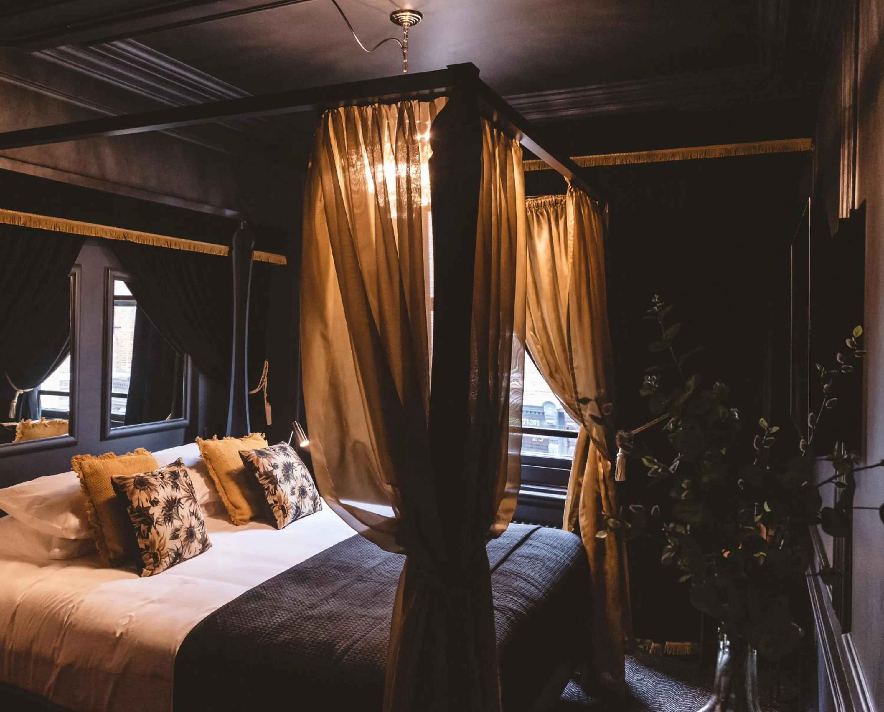 Bed in Impossible Motel