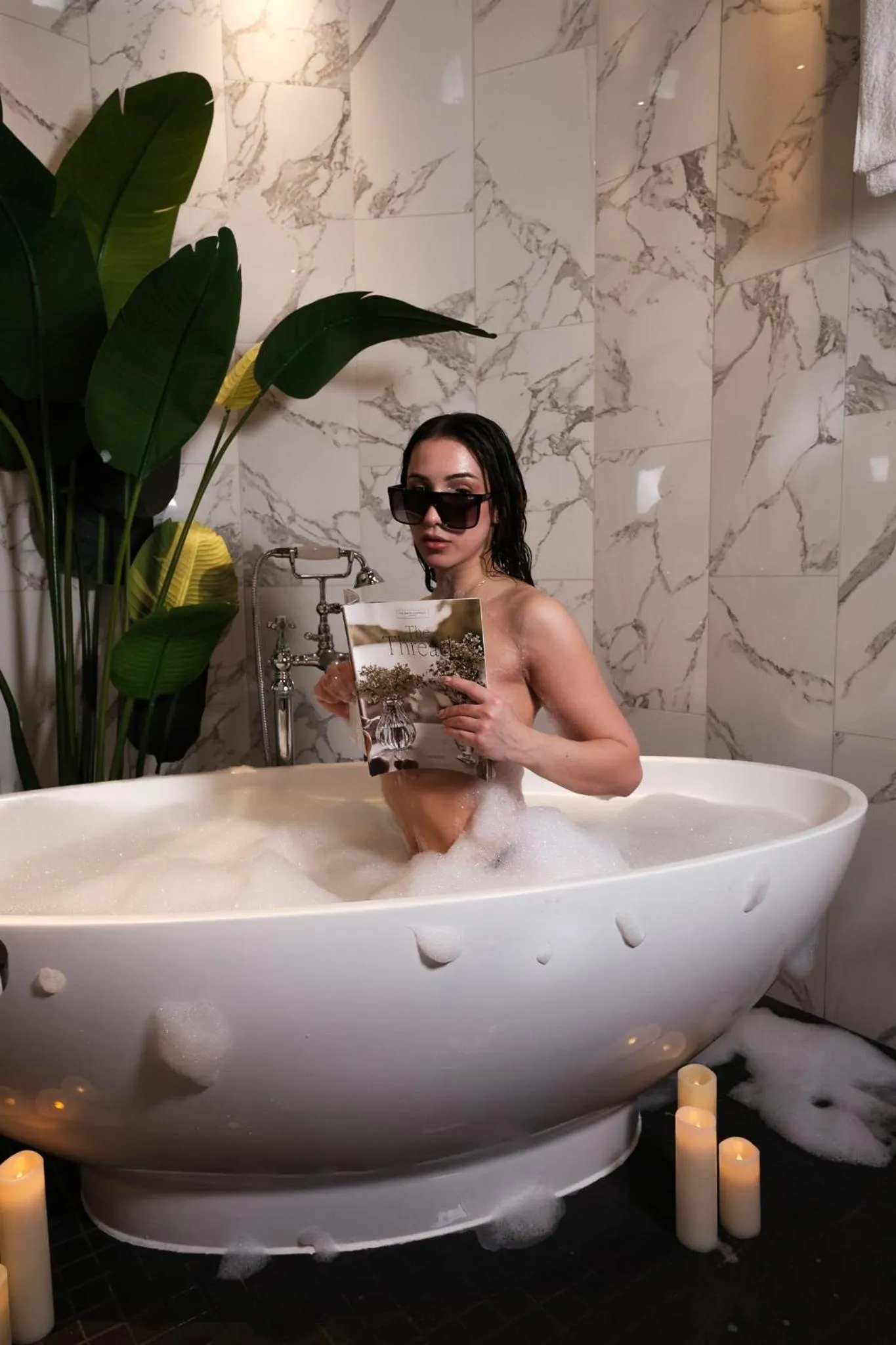 Bath in Impossible Motel