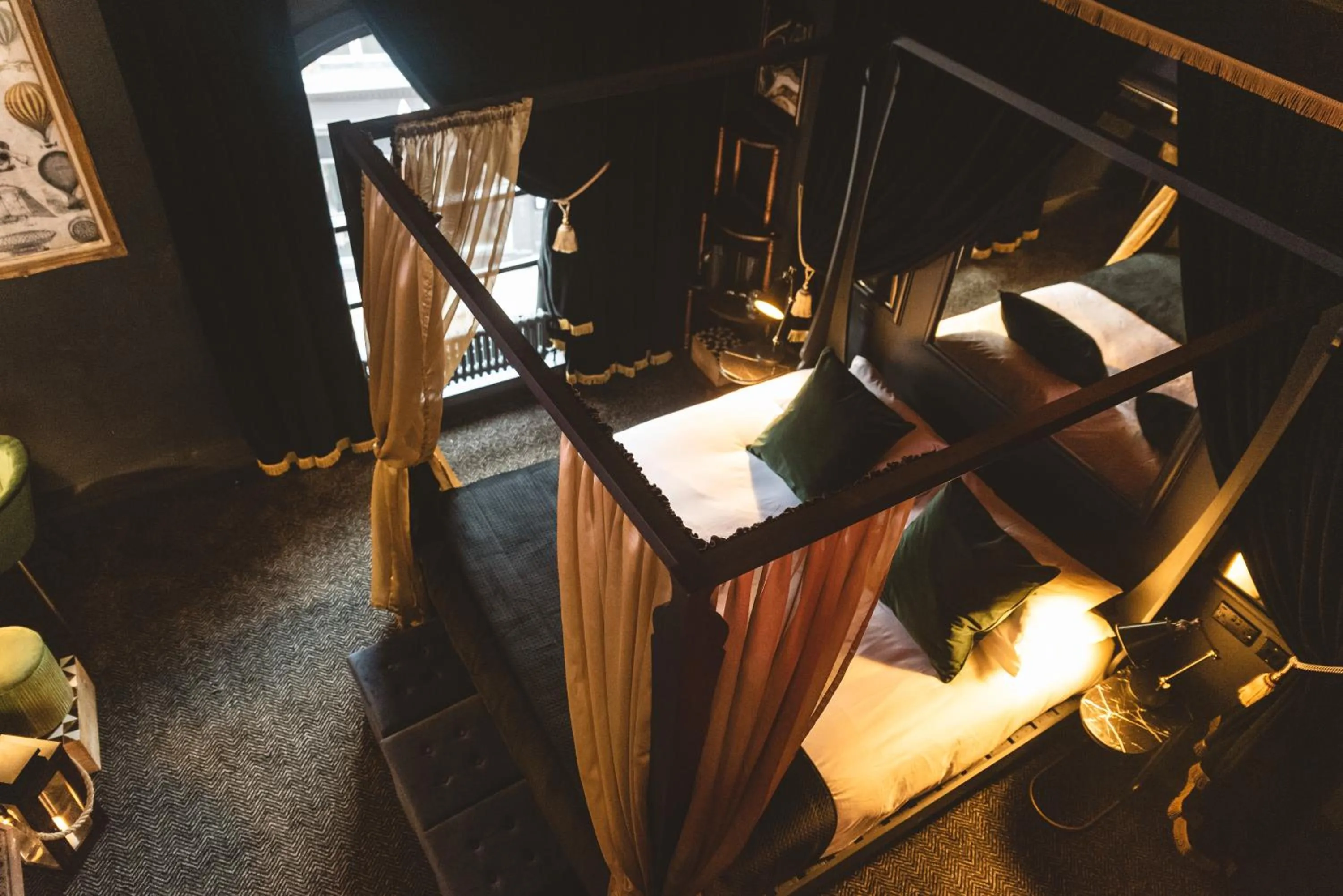 Bed in Impossible Motel