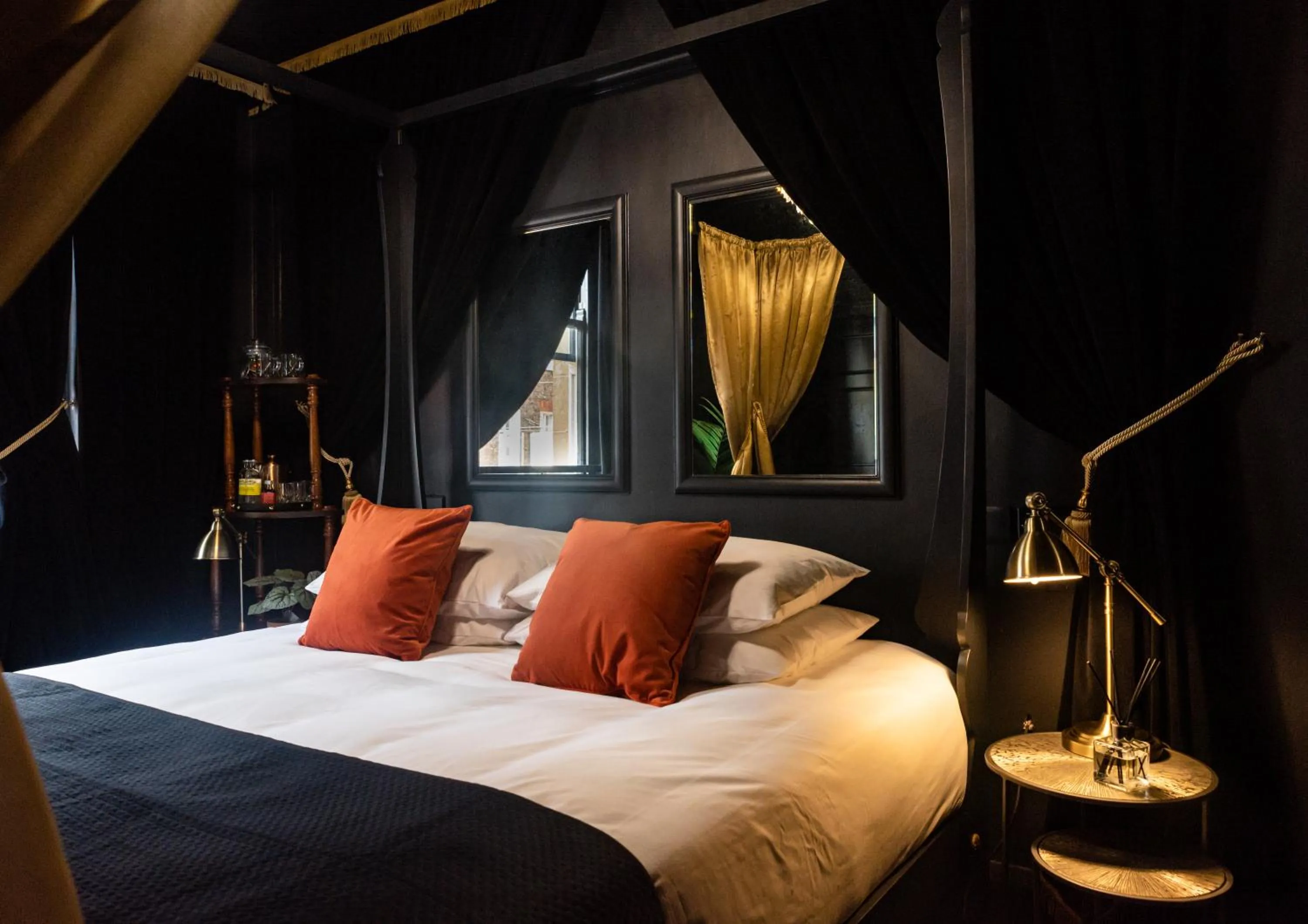 Bed in Impossible Motel