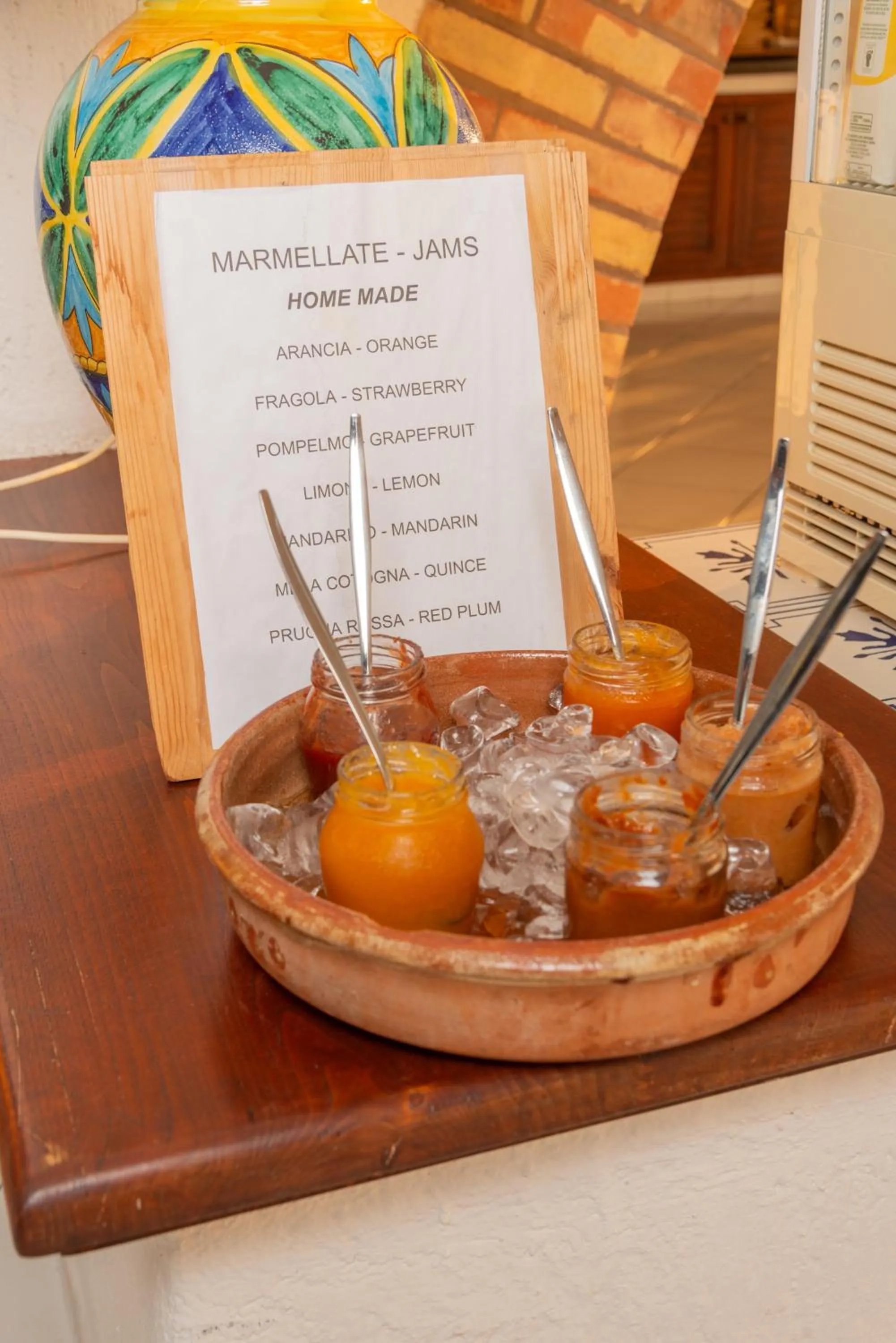 Breakfast in Hotel Torre Sant'Angelo