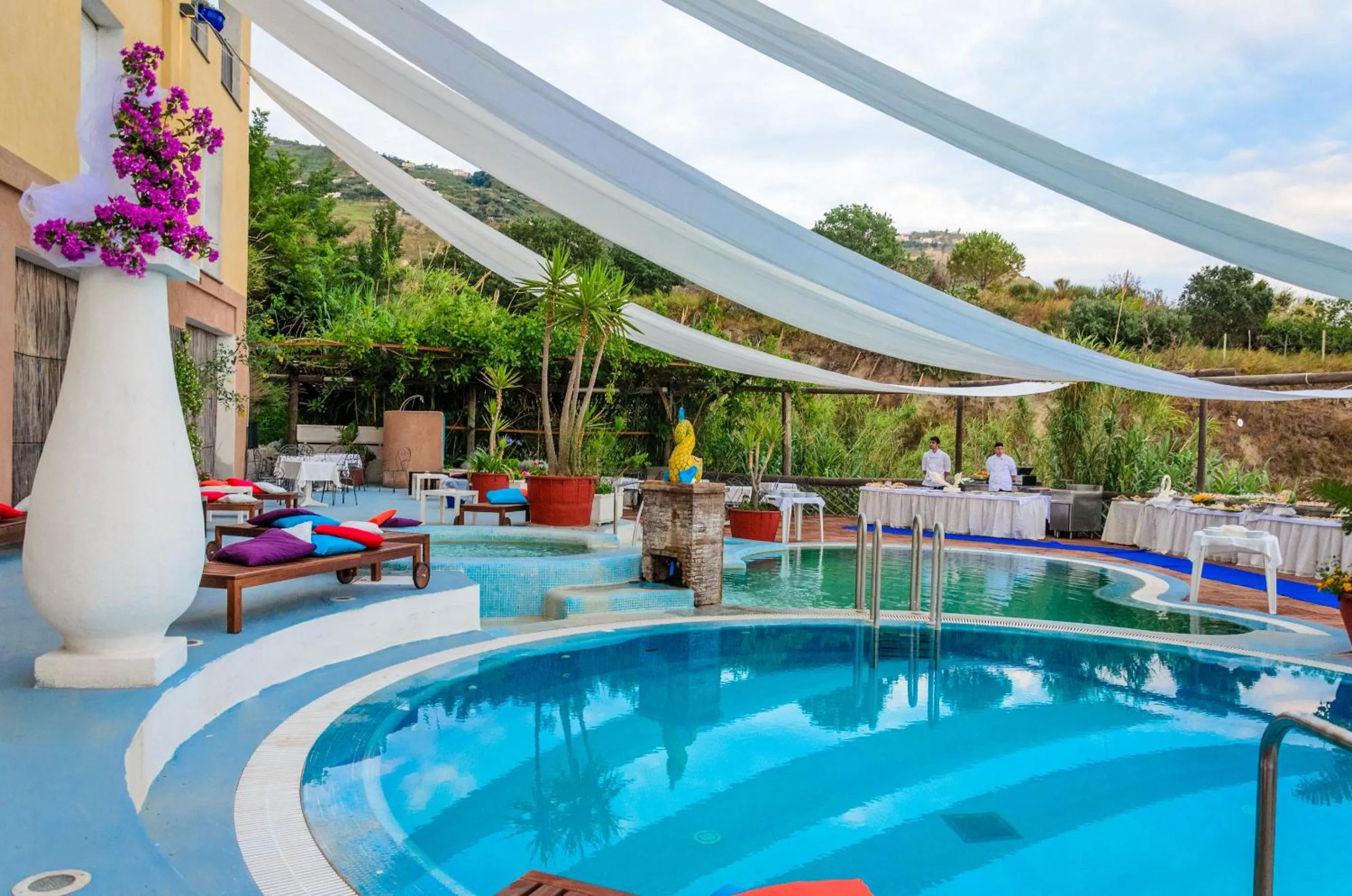 Pool view in Hotel Torre Sant'Angelo