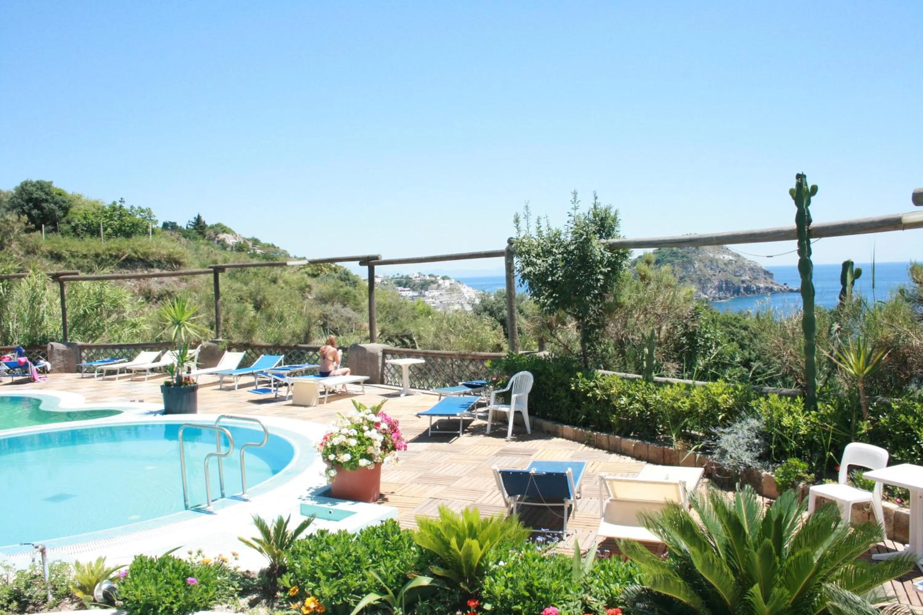 Solarium in Hotel Torre Sant'Angelo
