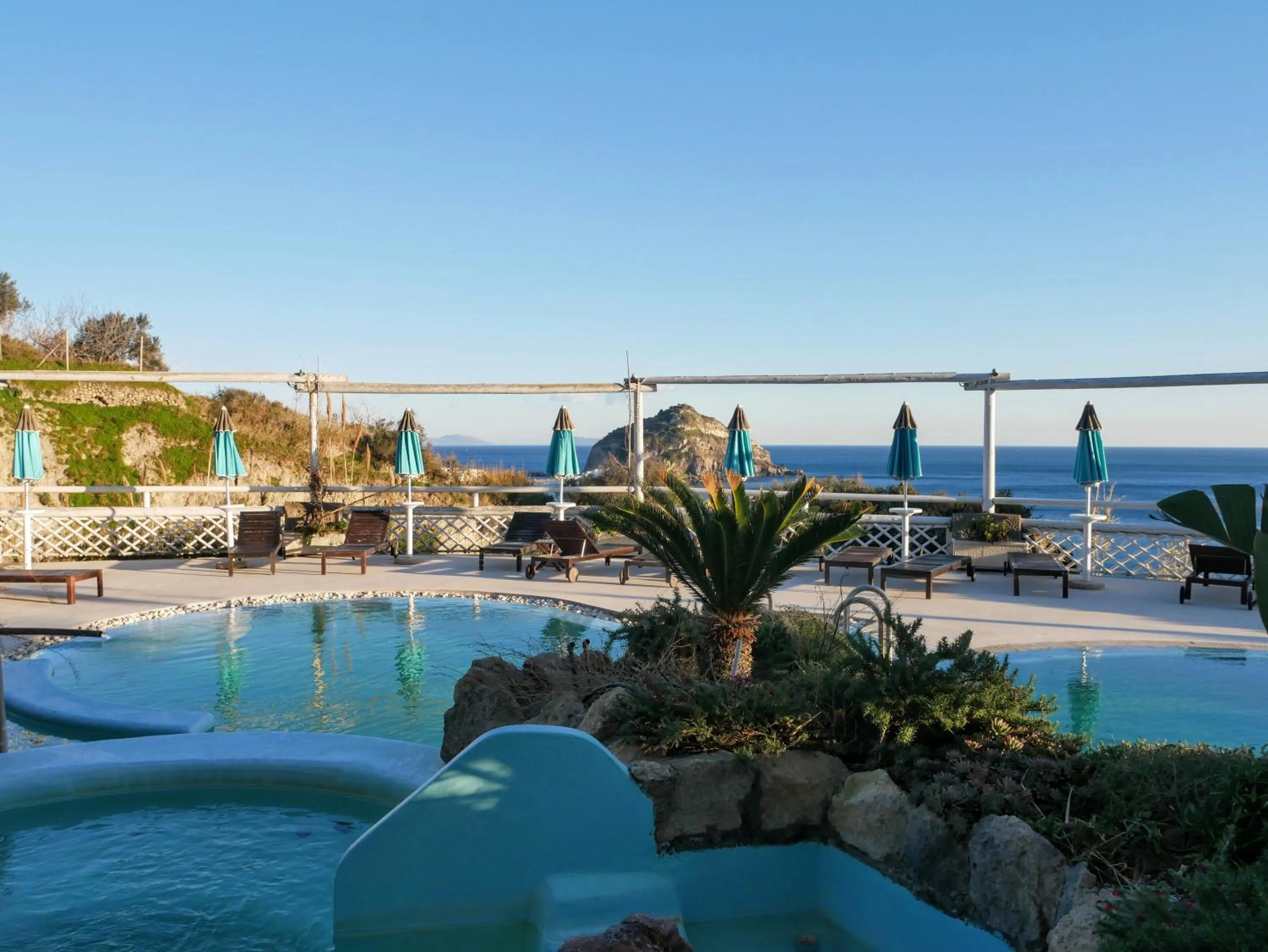 Pool view in Hotel Torre Sant'Angelo
