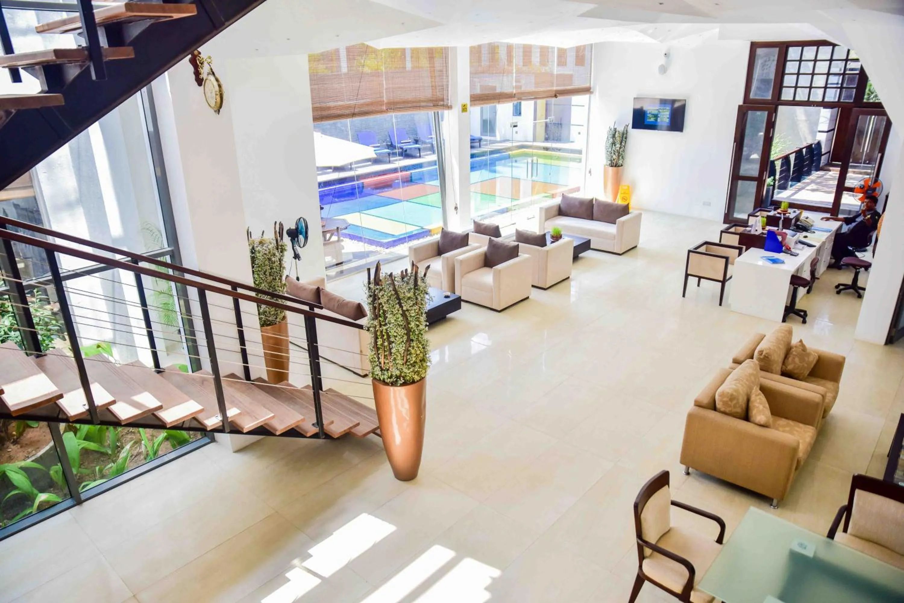 Lobby or reception in Thissa Inn Hotel