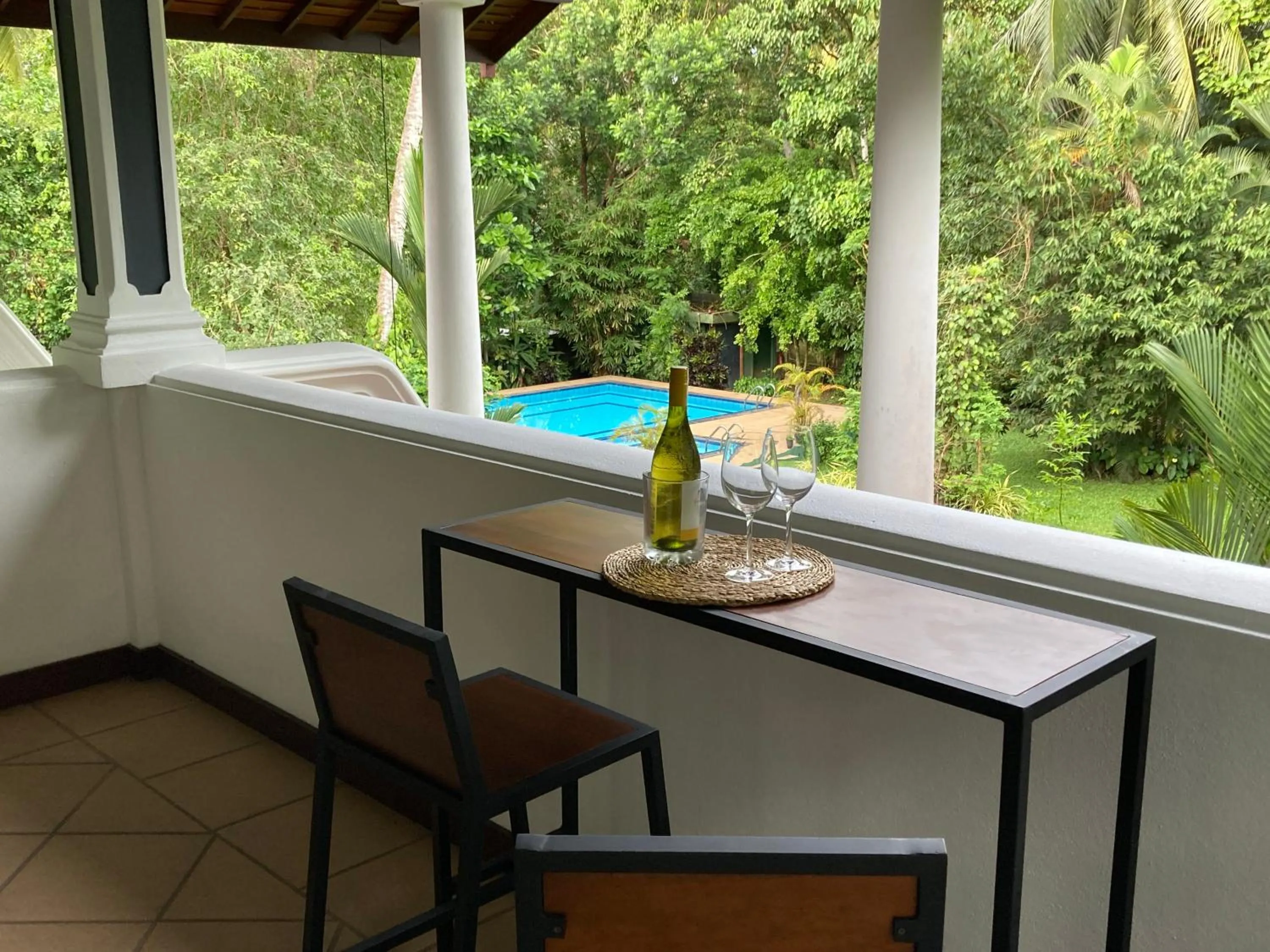 Balcony/Terrace in The Villa Green Inn