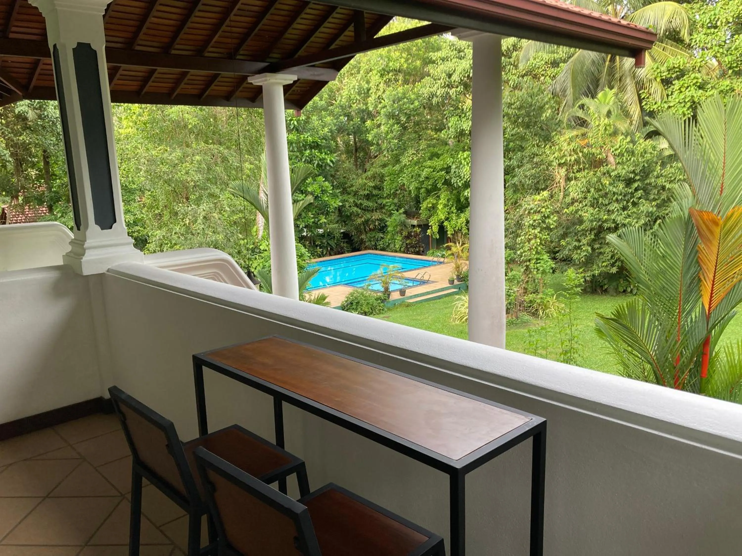 Patio in The Villa Green Inn