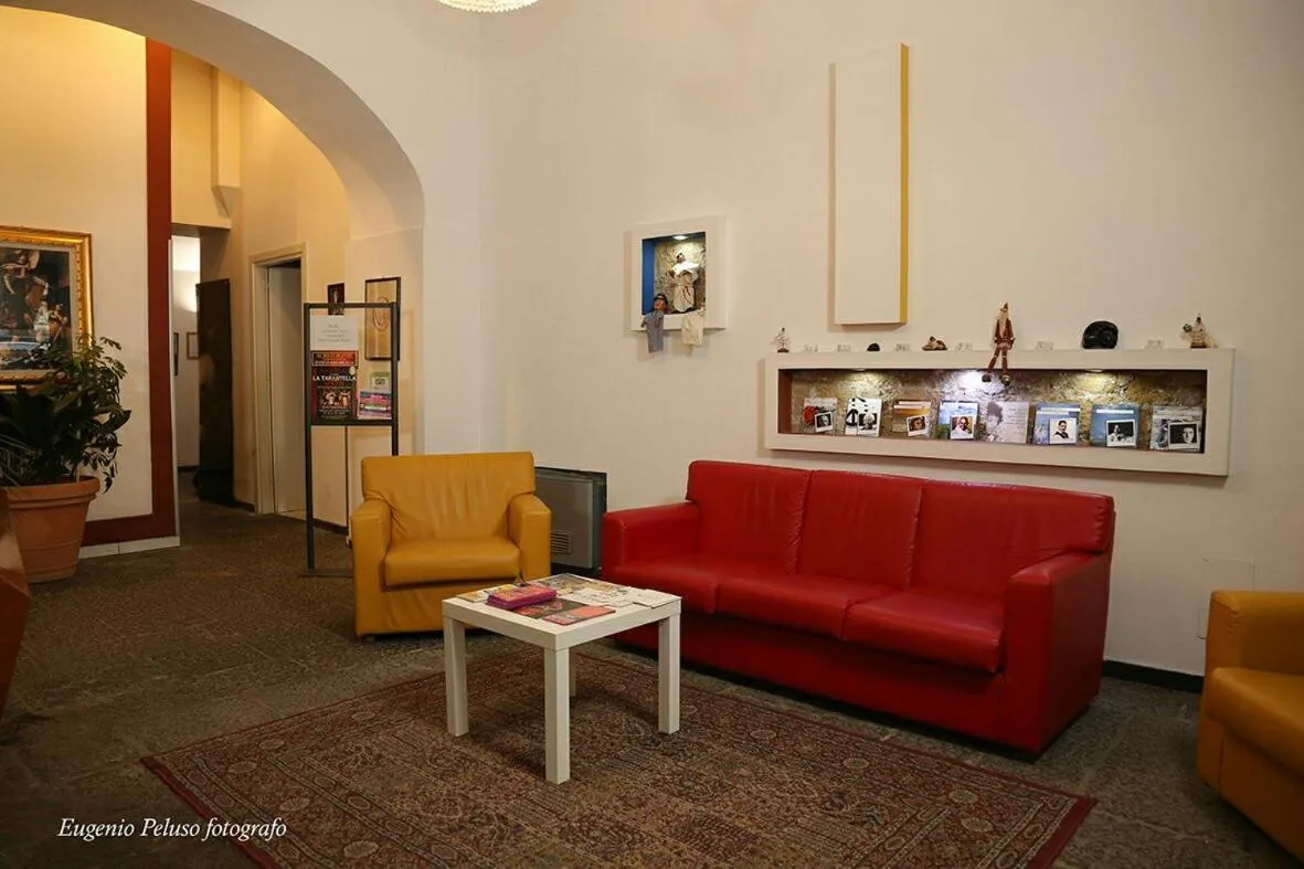 Lobby or reception in Caravaggio Hotel