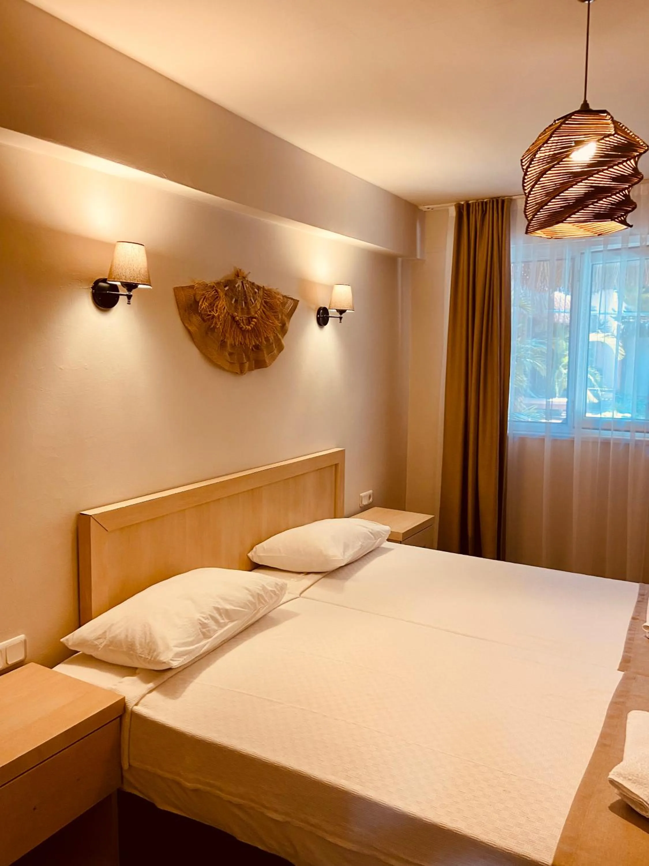 Bed in Kalia Beach Hotel Side Ex Kale Motel