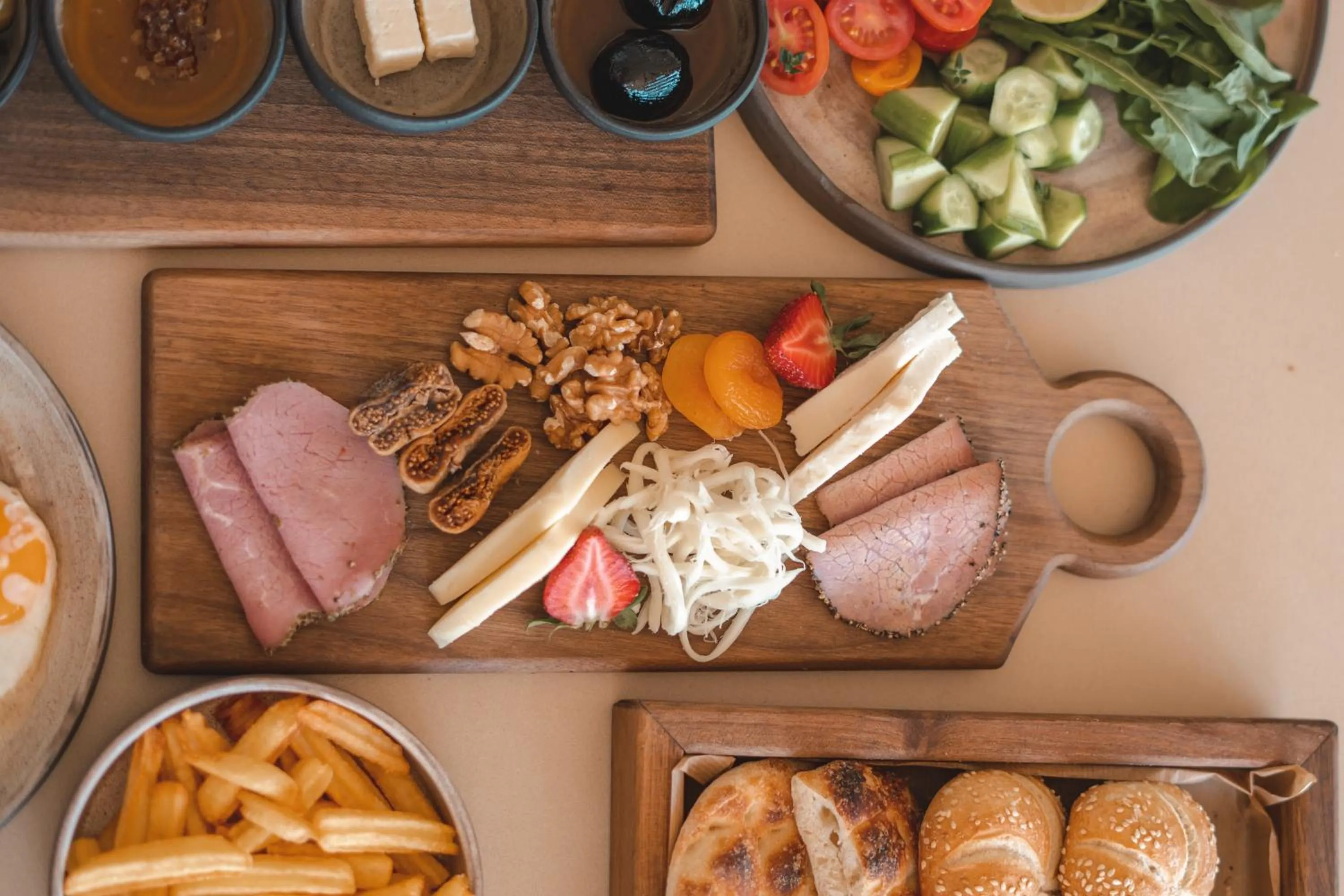 Food and drinks in Kalia Beach Hotel Side Ex Kale Motel