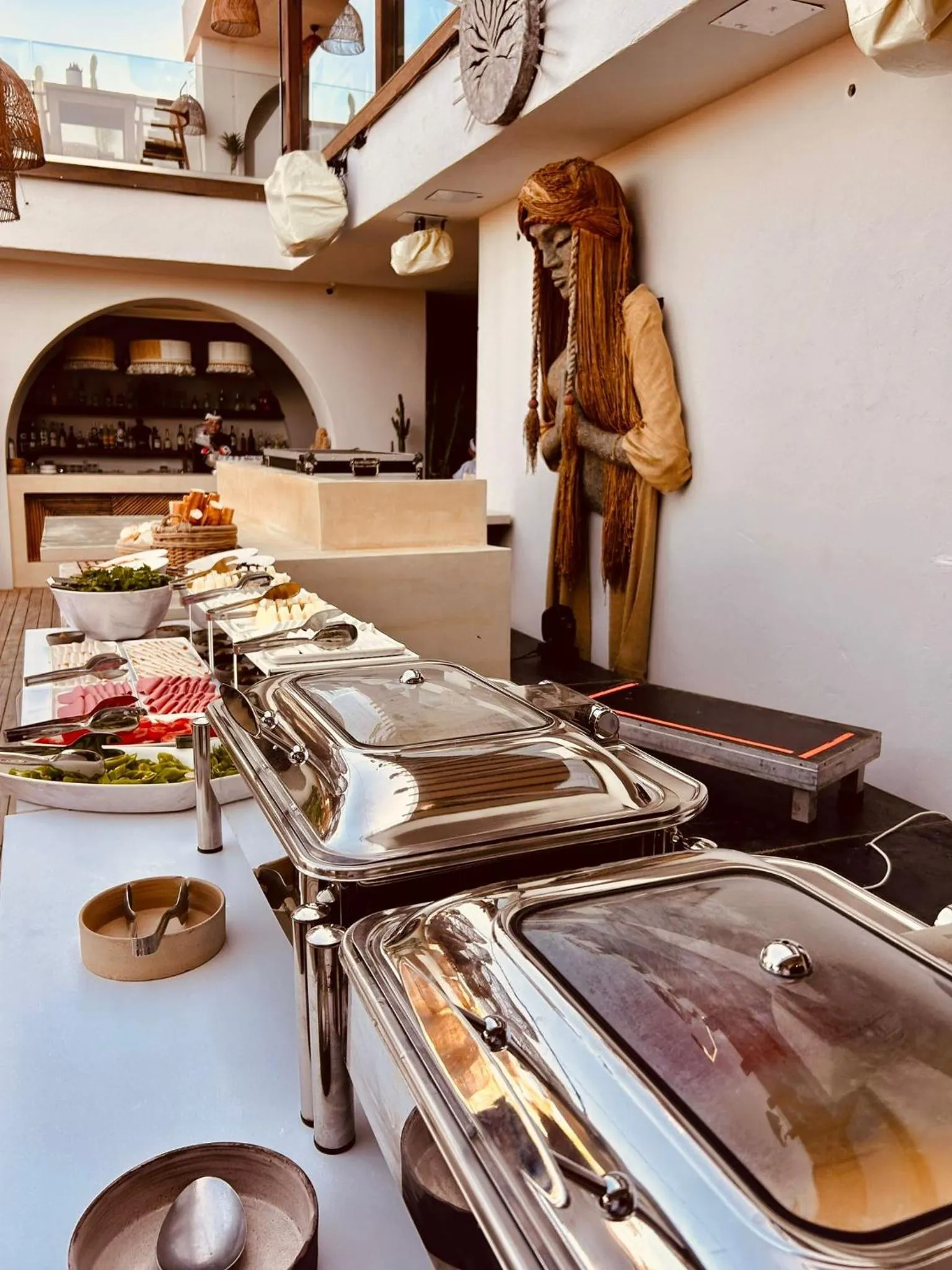 Breakfast in Kalia Beach Hotel Side Ex Kale Motel