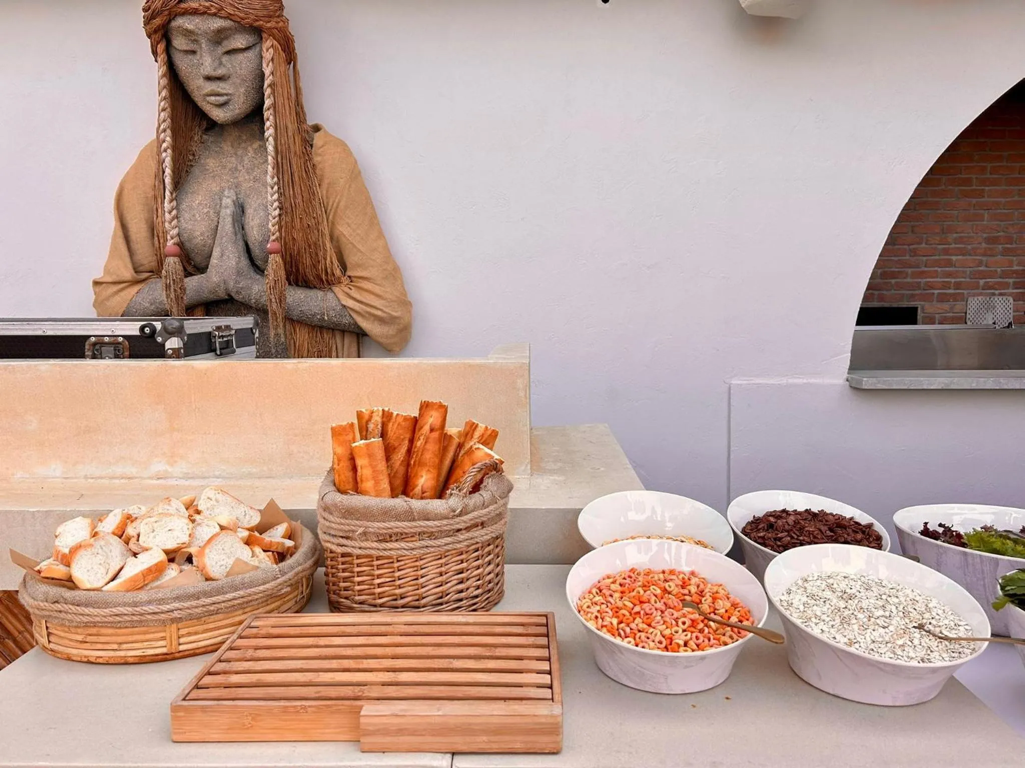 Breakfast in Kalia Beach Hotel Side Ex Kale Motel