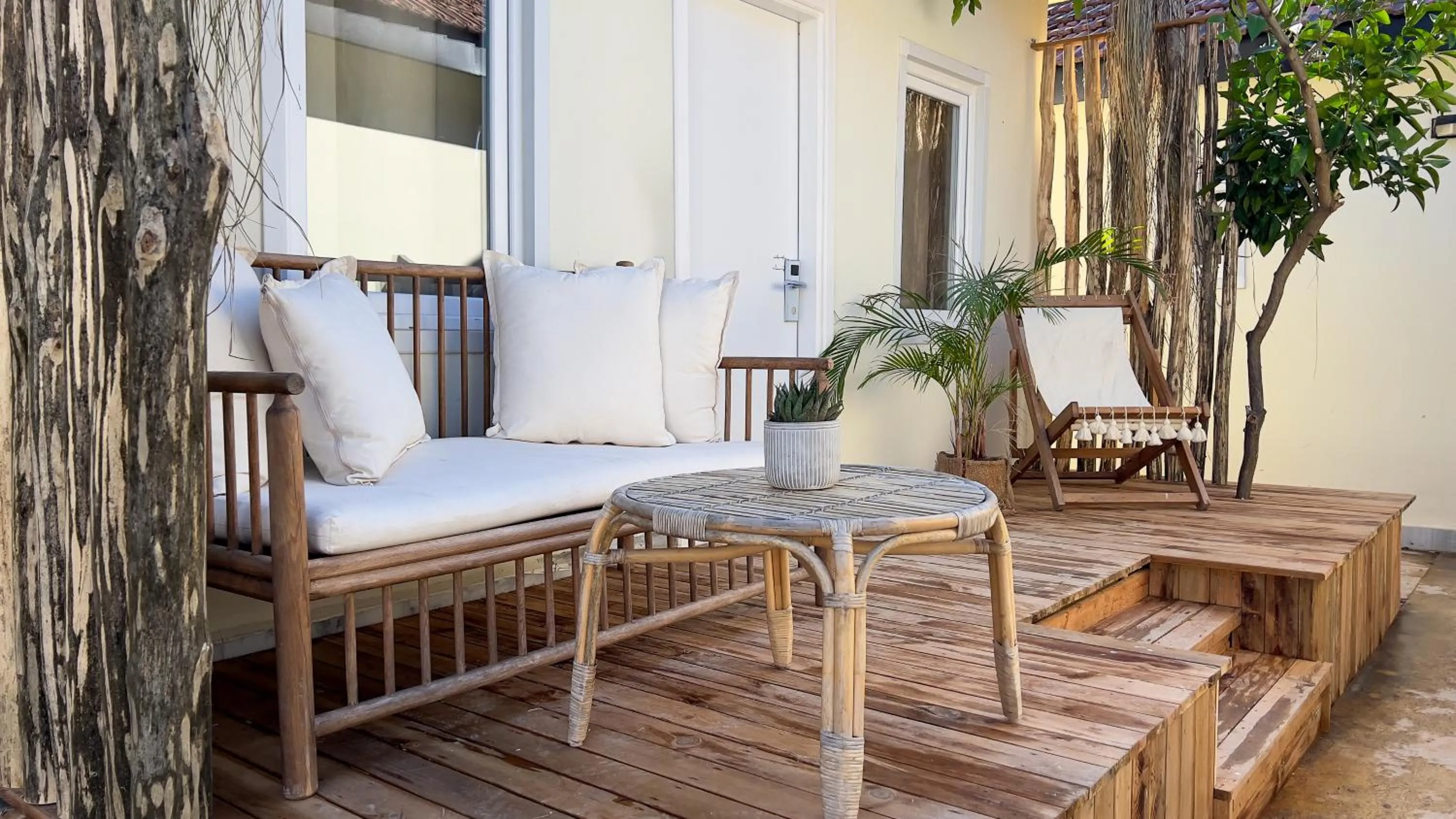 Seating area in Kalia Beach Hotel Side Ex Kale Motel