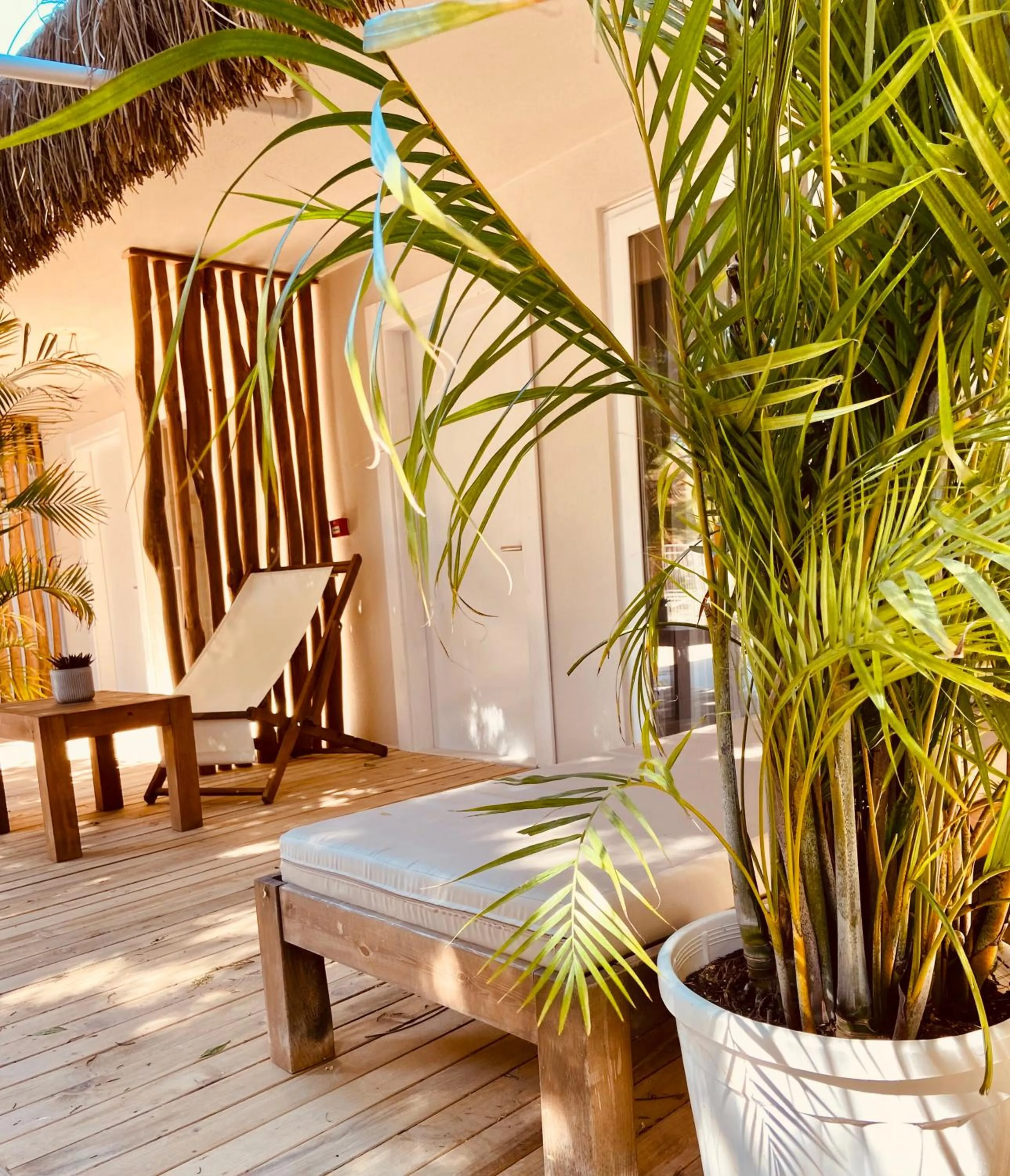 Patio in Kalia Beach Hotel Side Ex Kale Motel