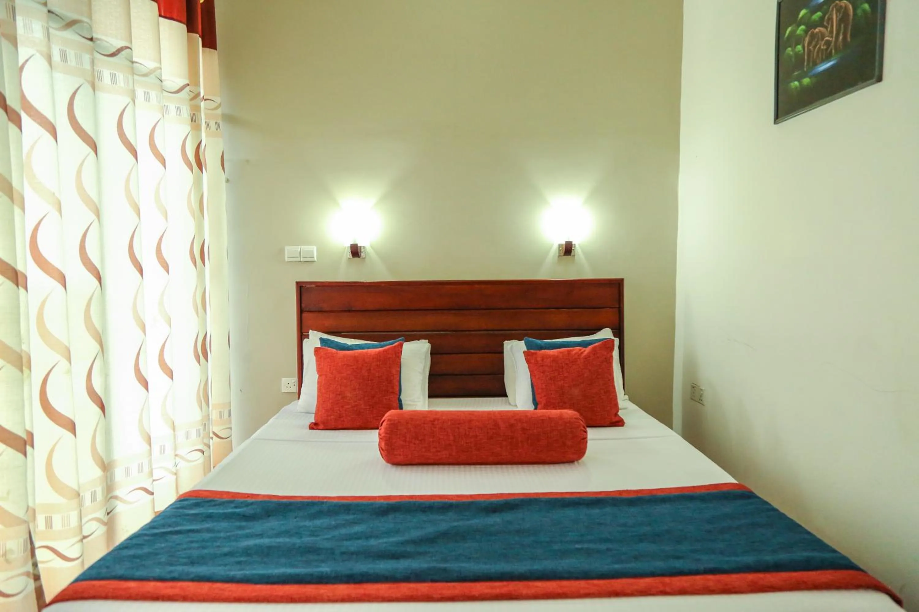 Bed in Oak Ray Ella Gap Hotel