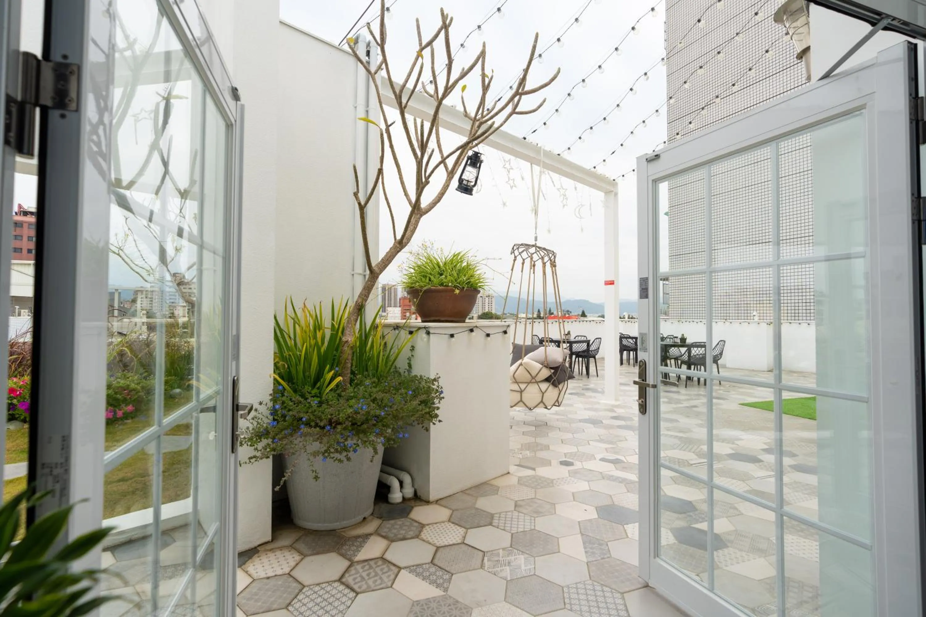 Patio in The Way Inn