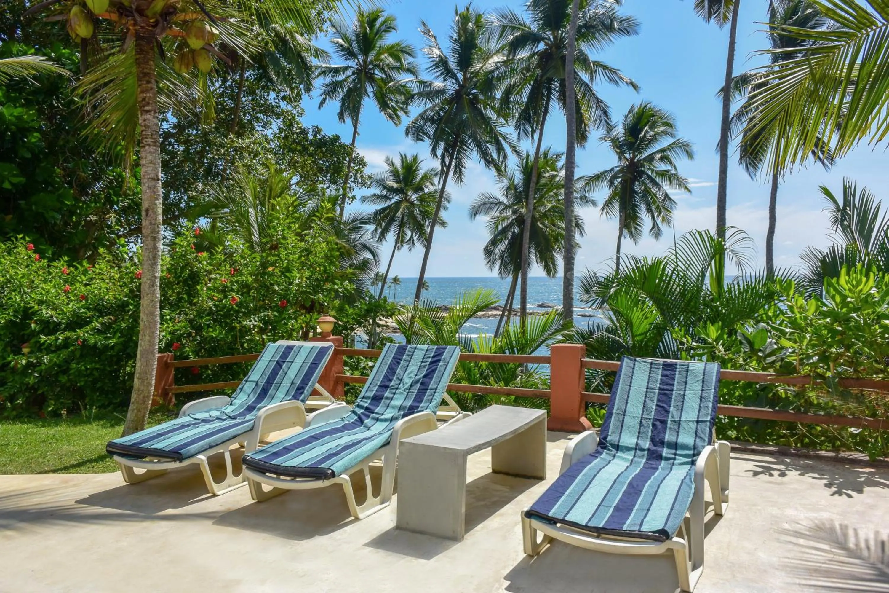 Balcony/Terrace in Eva Lanka Hotel - Beach & Wellness