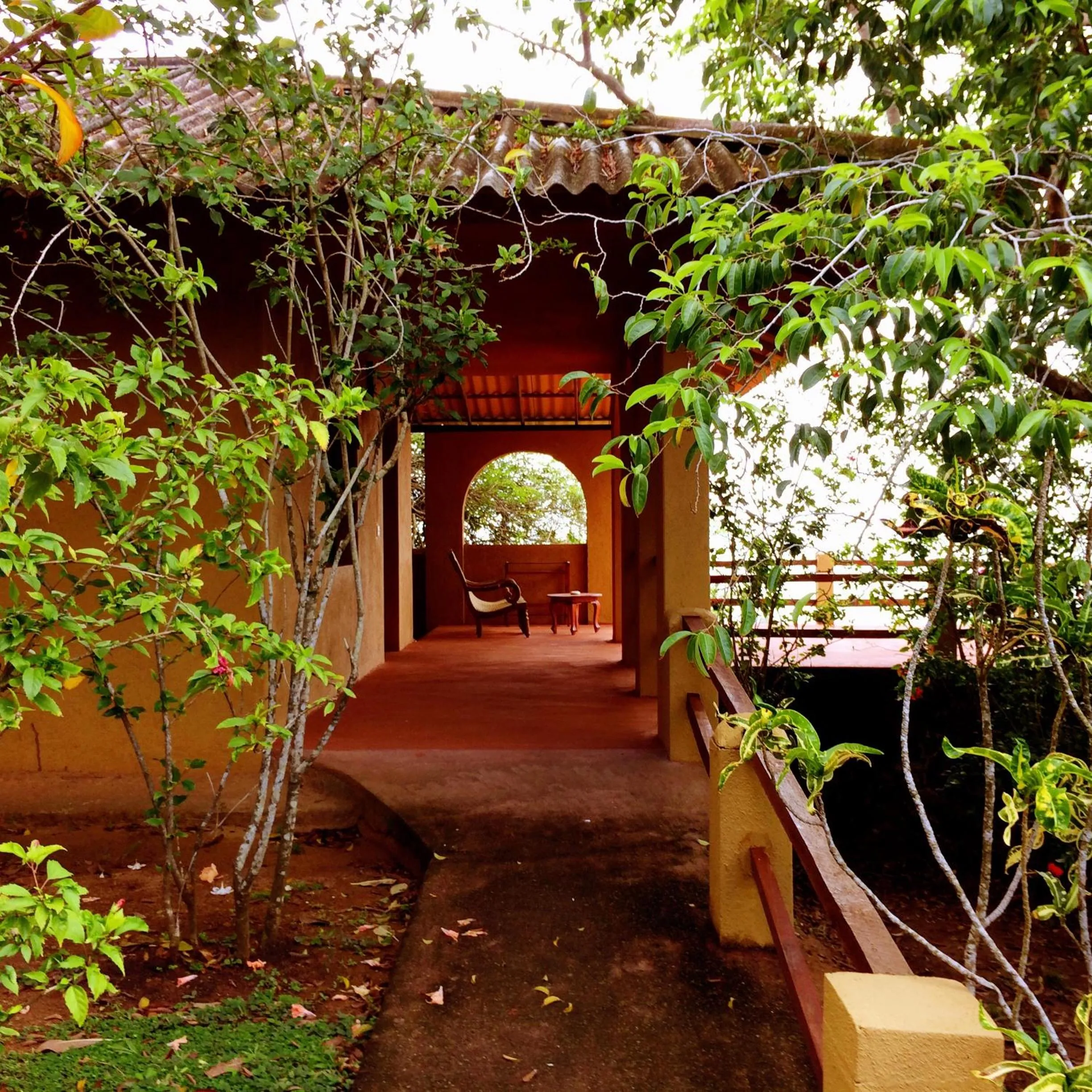 Balcony/Terrace in Eva Lanka Hotel - Beach & Wellness