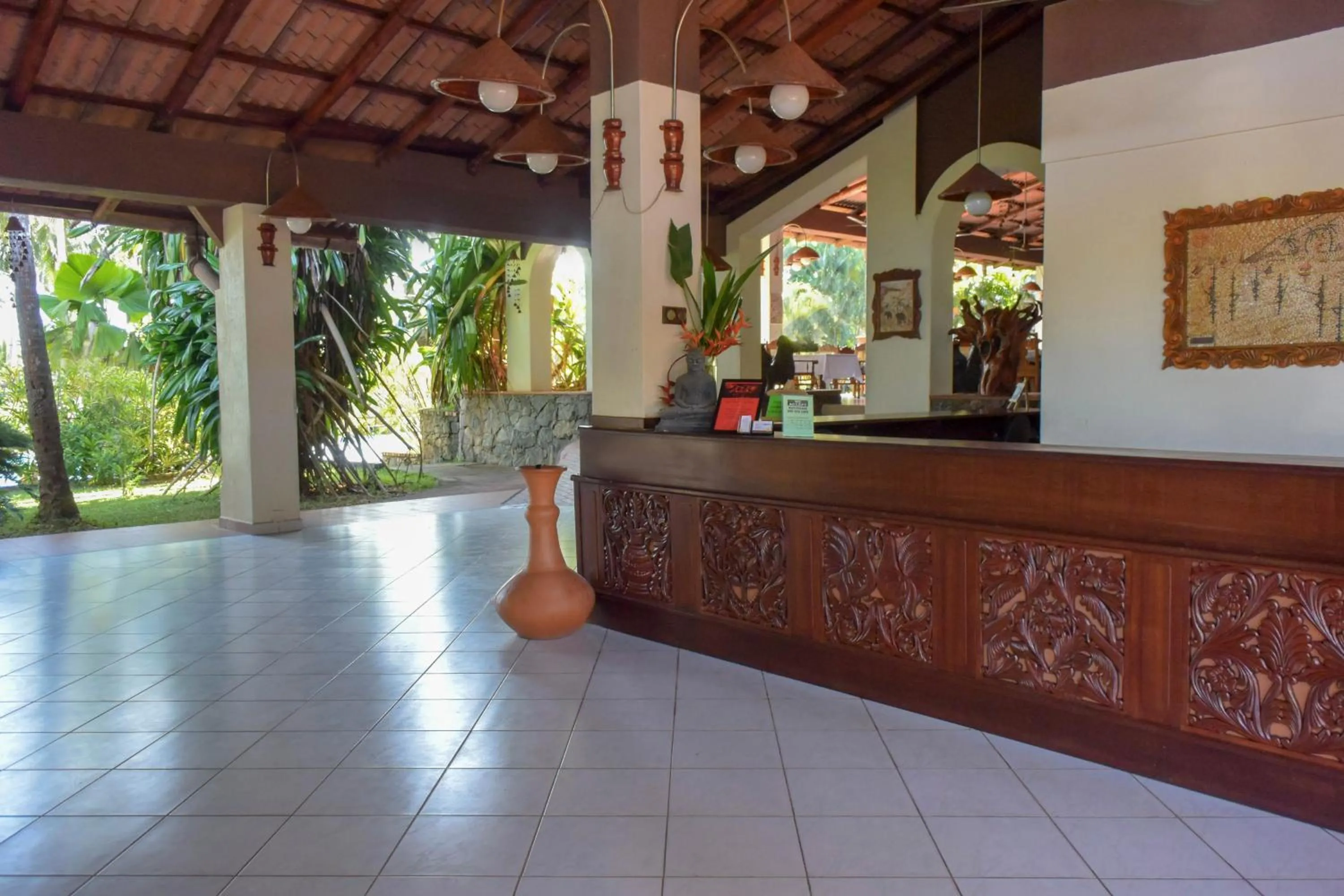 Lobby or reception in Eva Lanka Hotel - Beach & Wellness