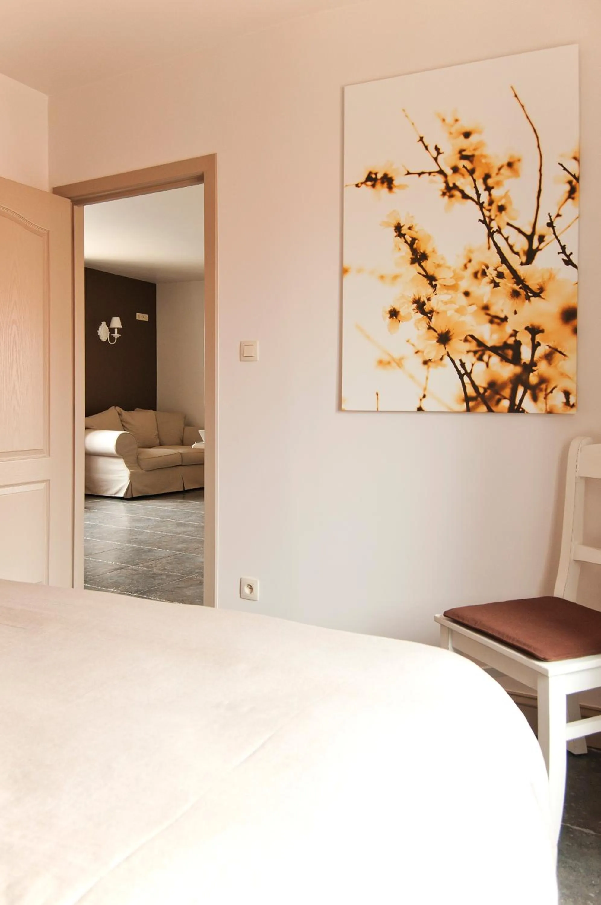 Photo of the whole room, Bed in B&B De Fruithoeve