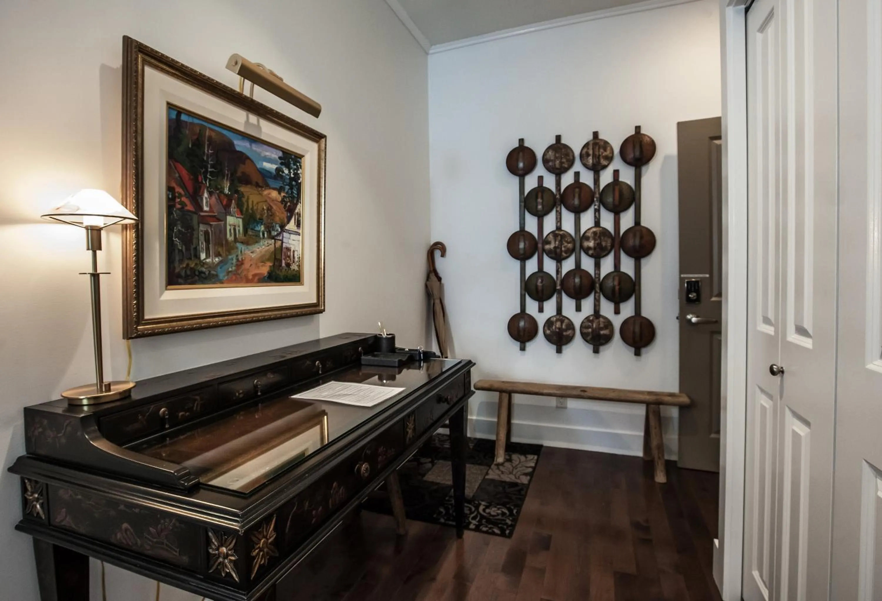 Decorative detail in Alpenglow Penthouse by Revelstoke Vacations