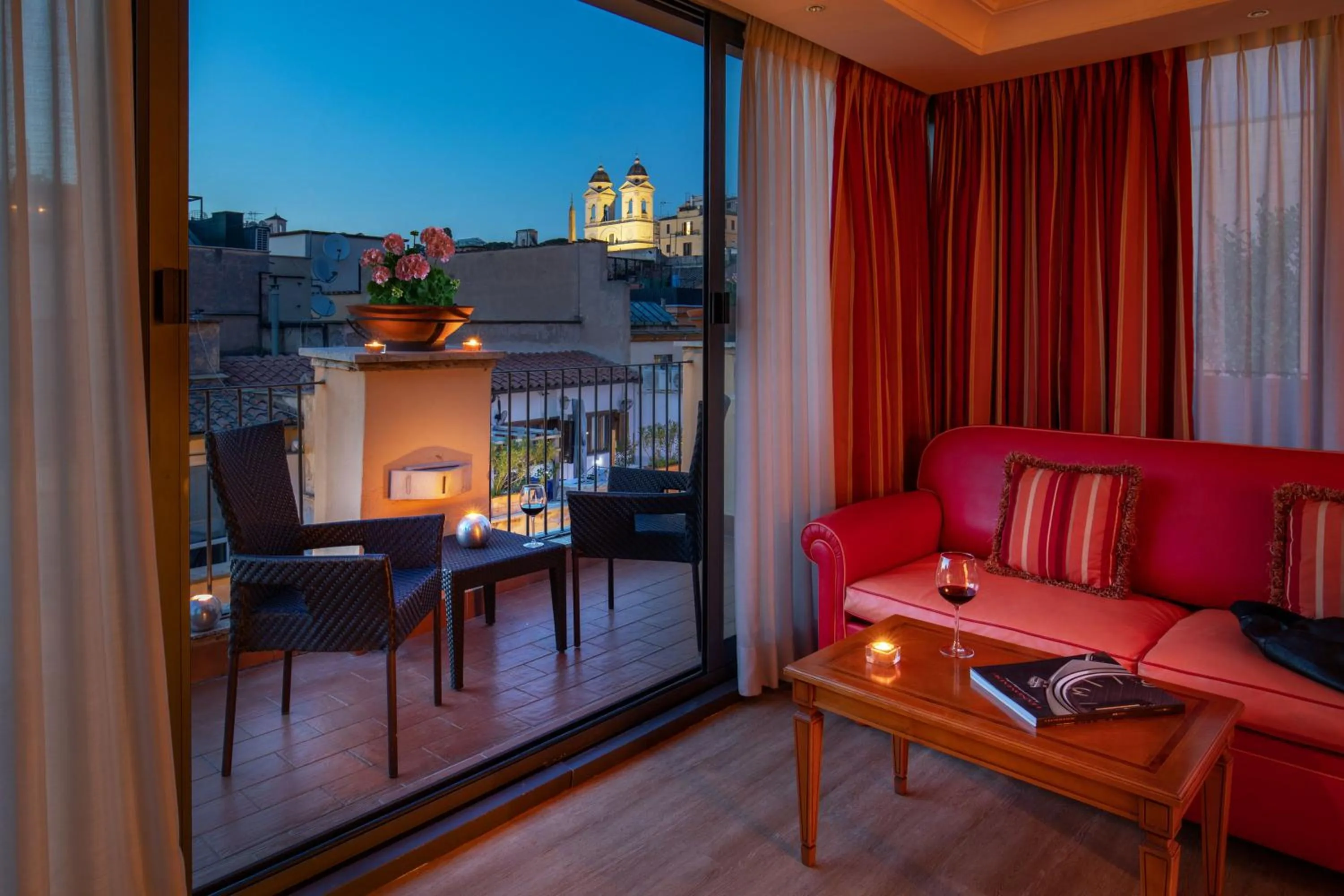 Balcony/Terrace in Hotel Homs