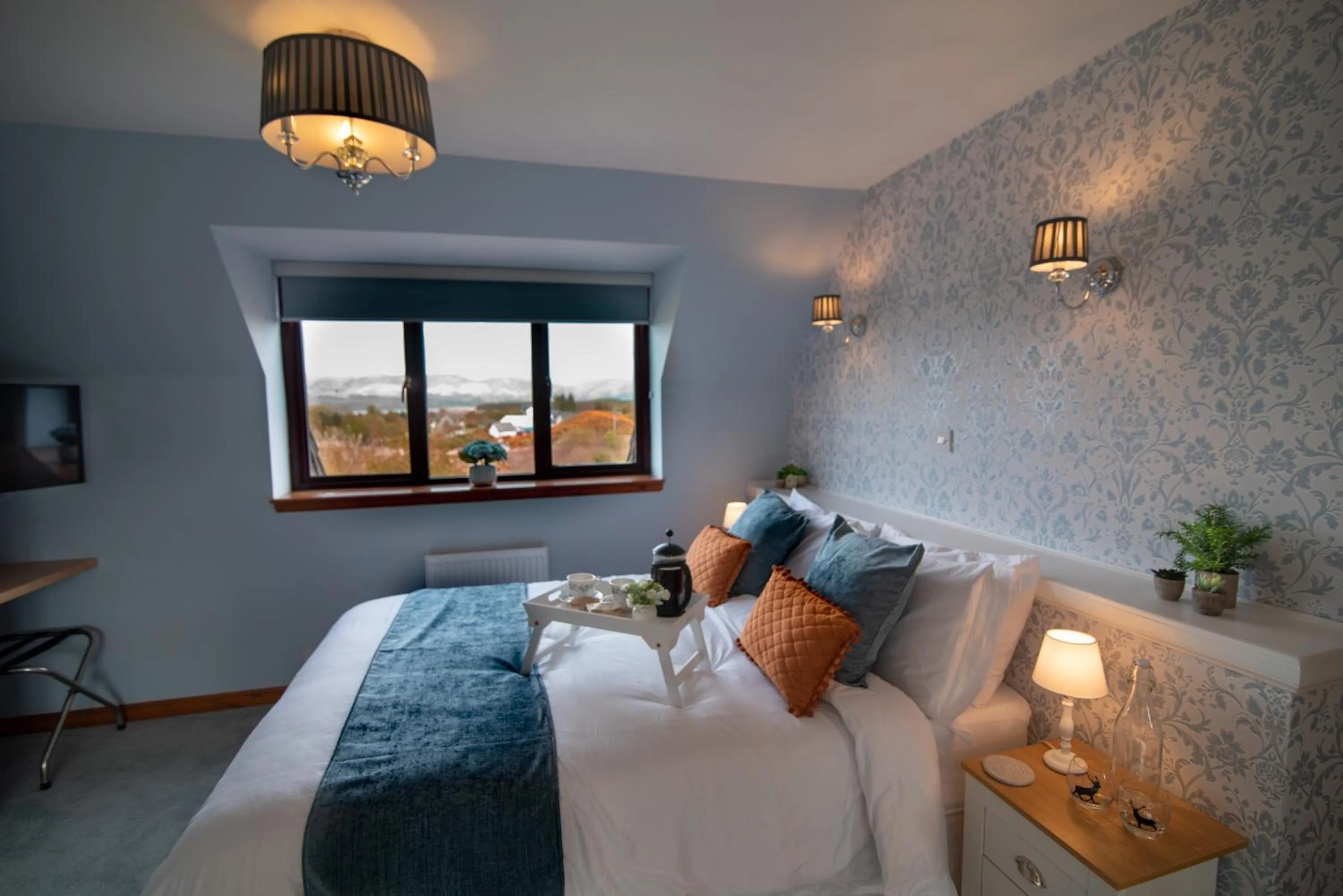 Bed in Innes House Bed & Breakfast