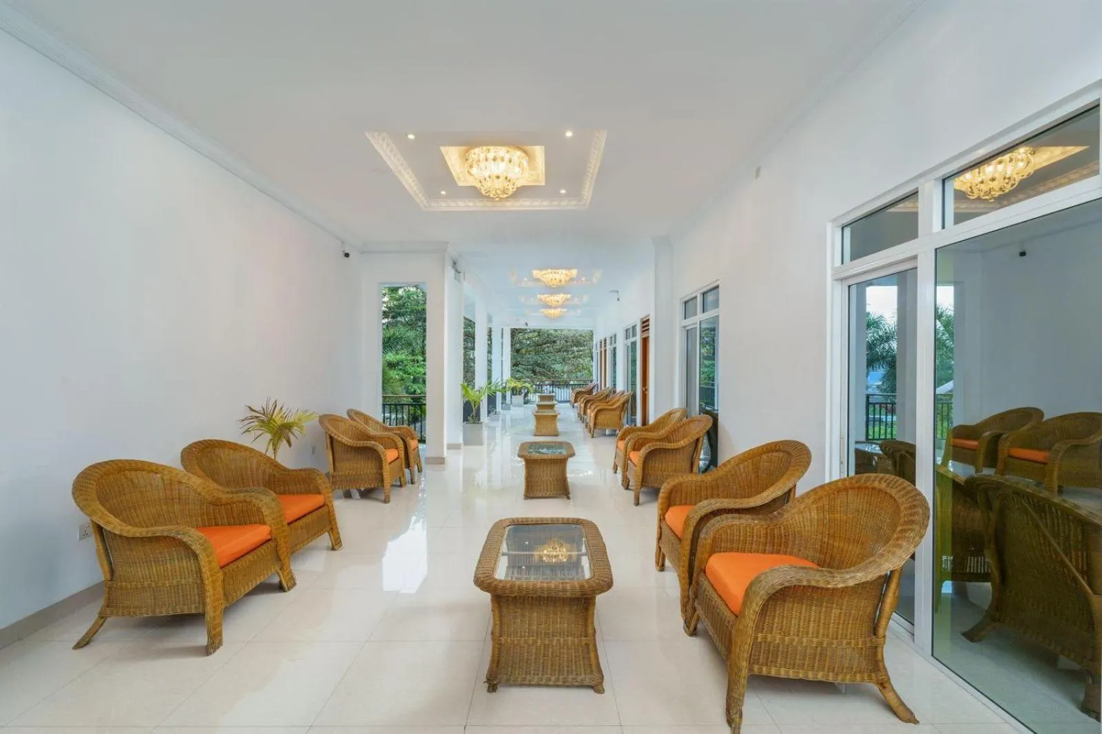 Balcony/Terrace in Hotel Travellers Nest Kandy