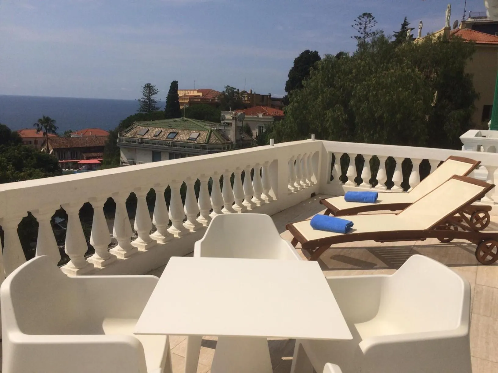 Balcony/Terrace in Grand Hotel & des Anglais Spa