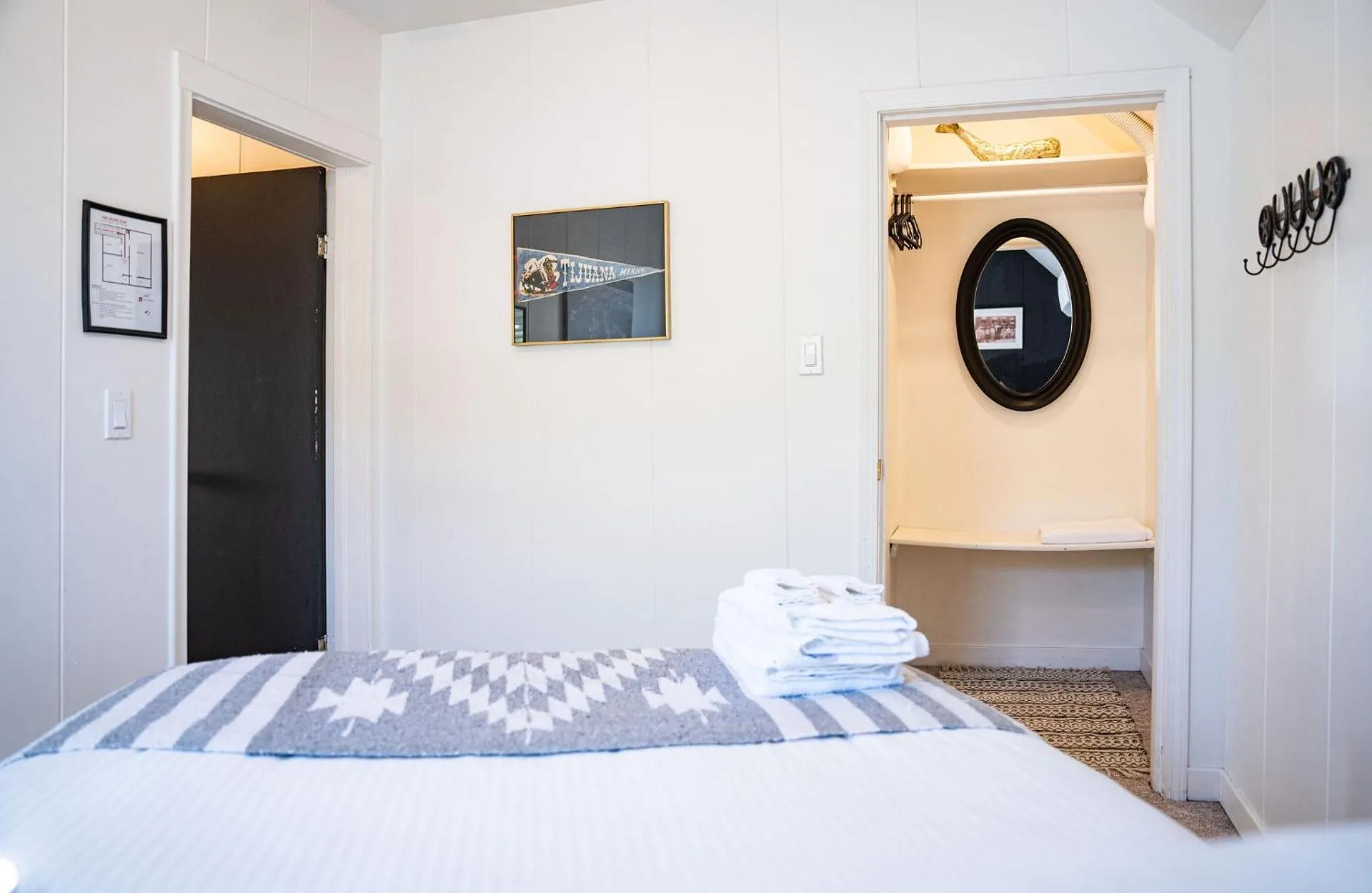 Bed in The Downtown Hive by Revelstoke Vacations