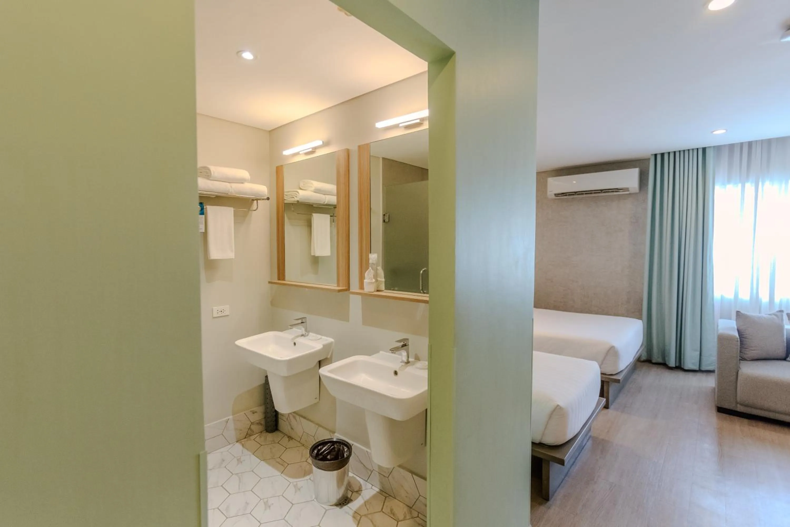 Bathroom in Primeway Suites Cebu