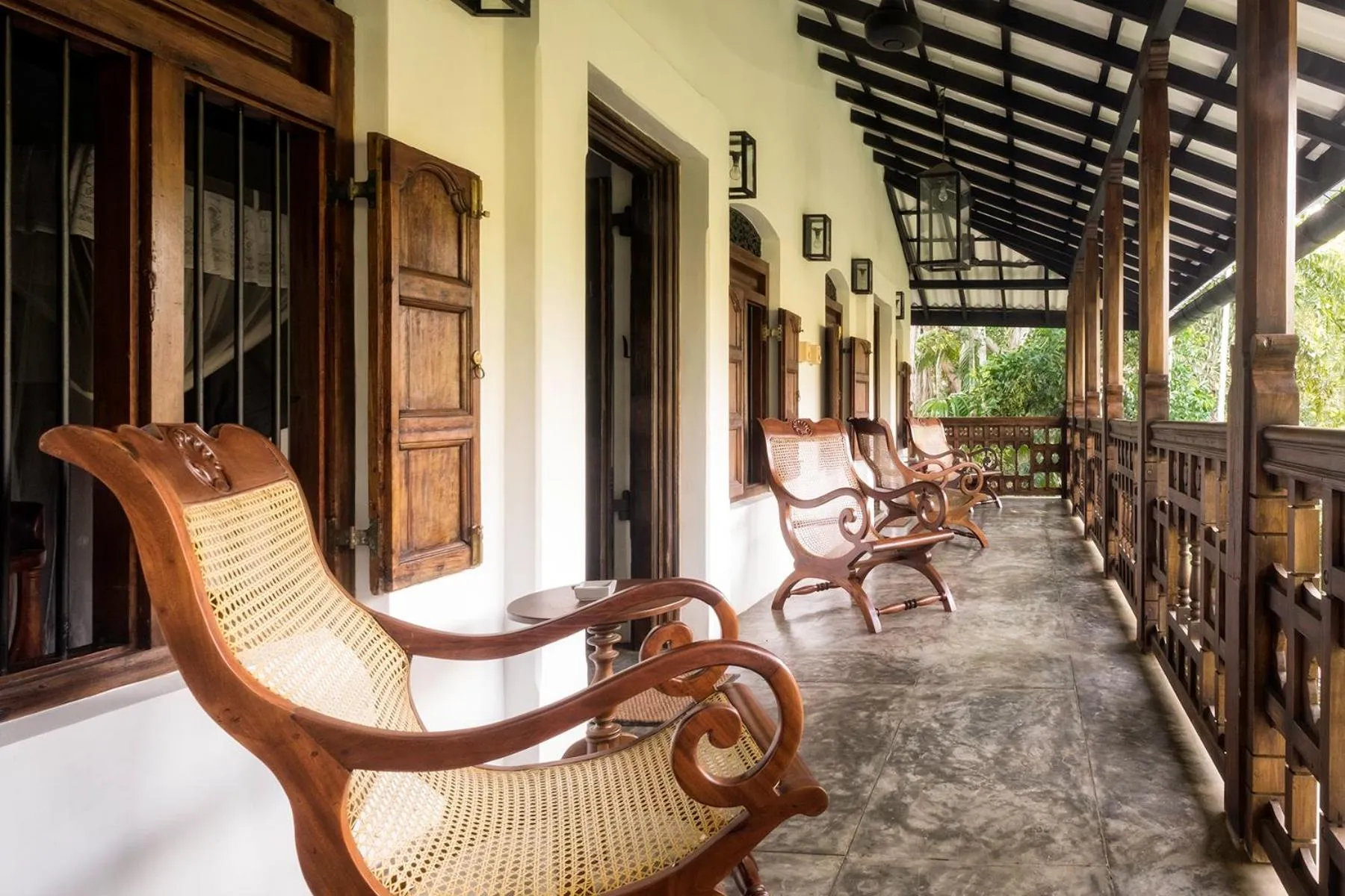 Balcony/Terrace in Nisala Arana Boutique Hotel