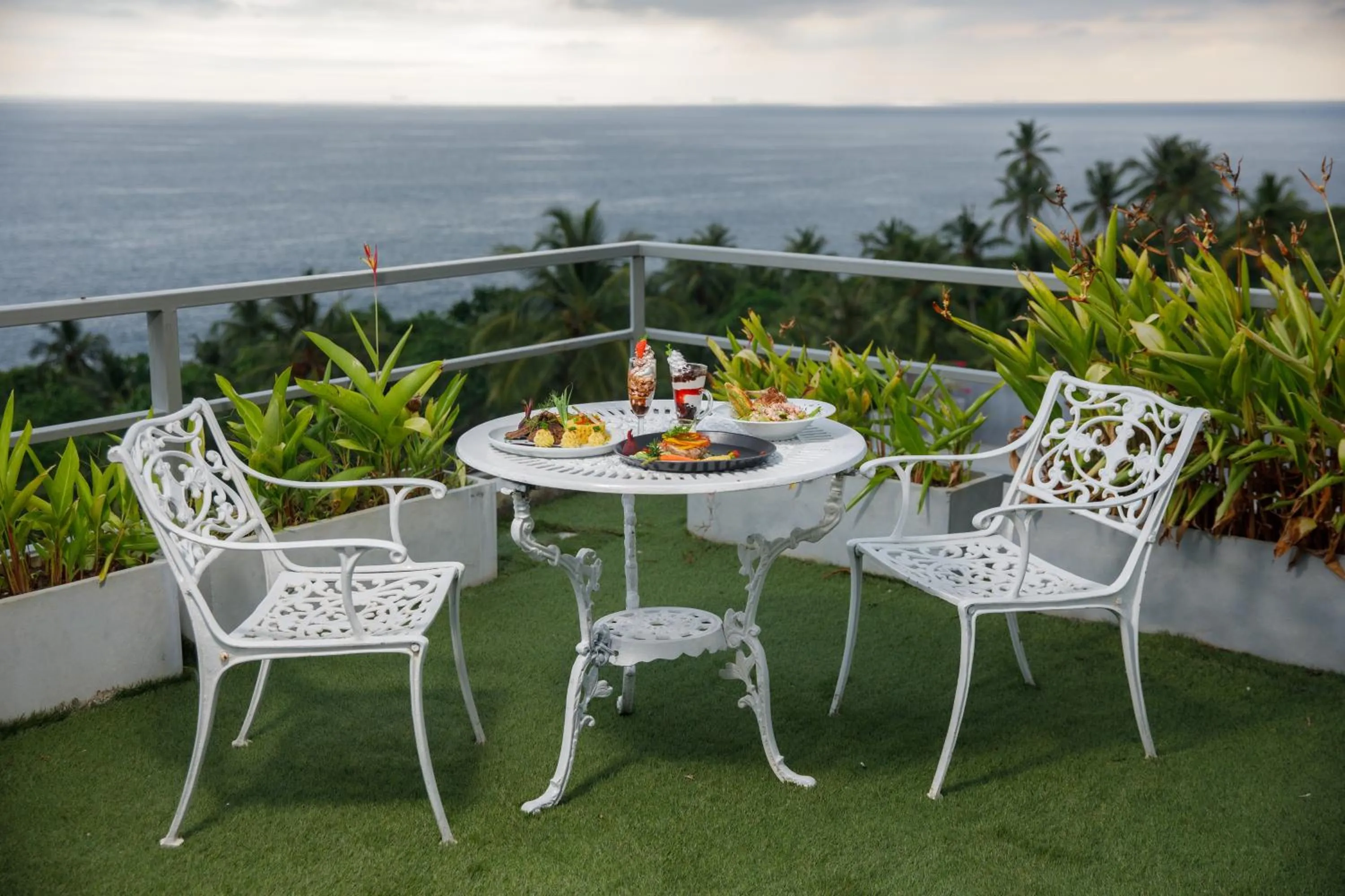 Balcony/Terrace in Villa Thawthisa The Boutique Hotel Unawatuna