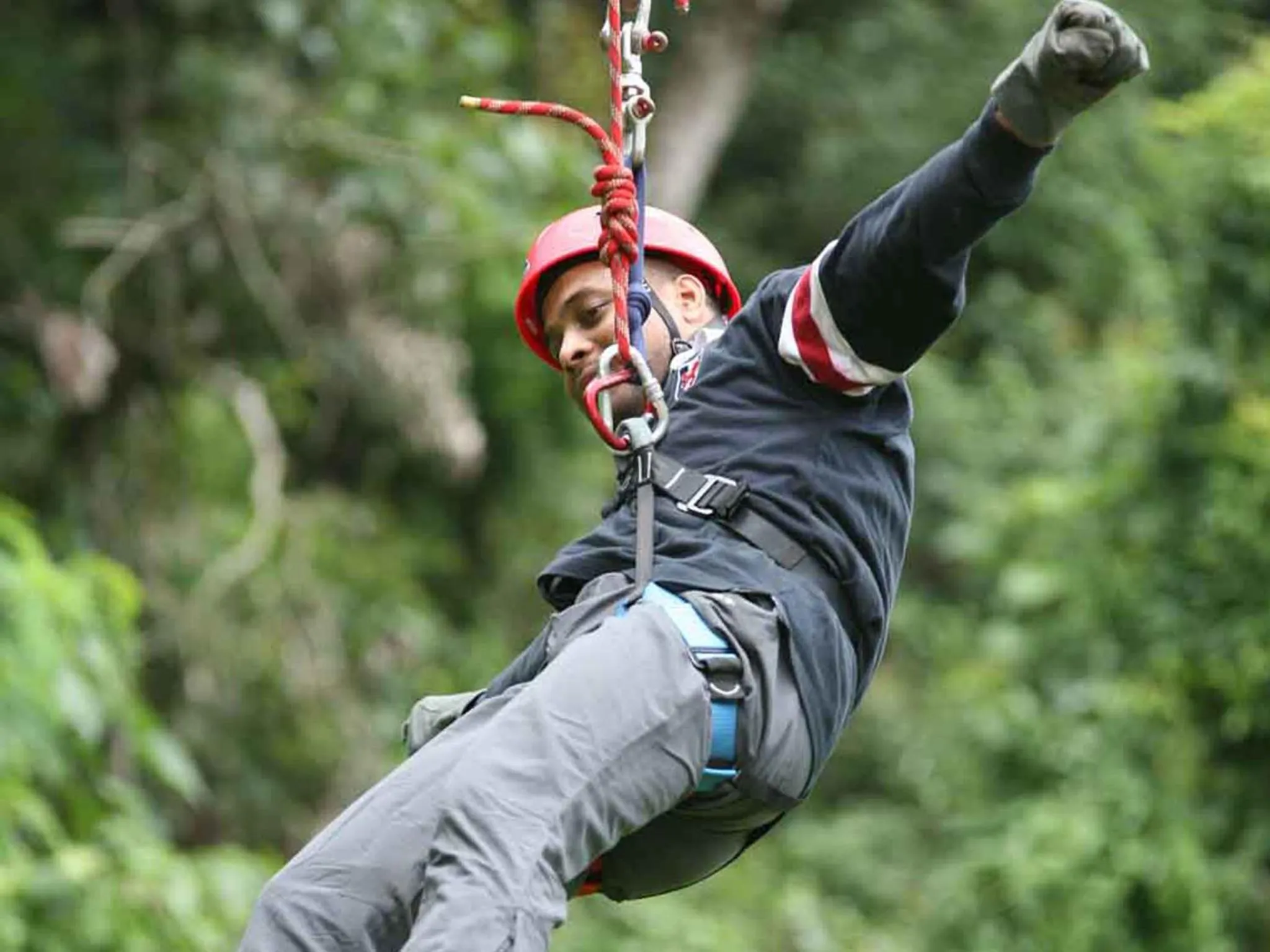 People in River Garden Resort