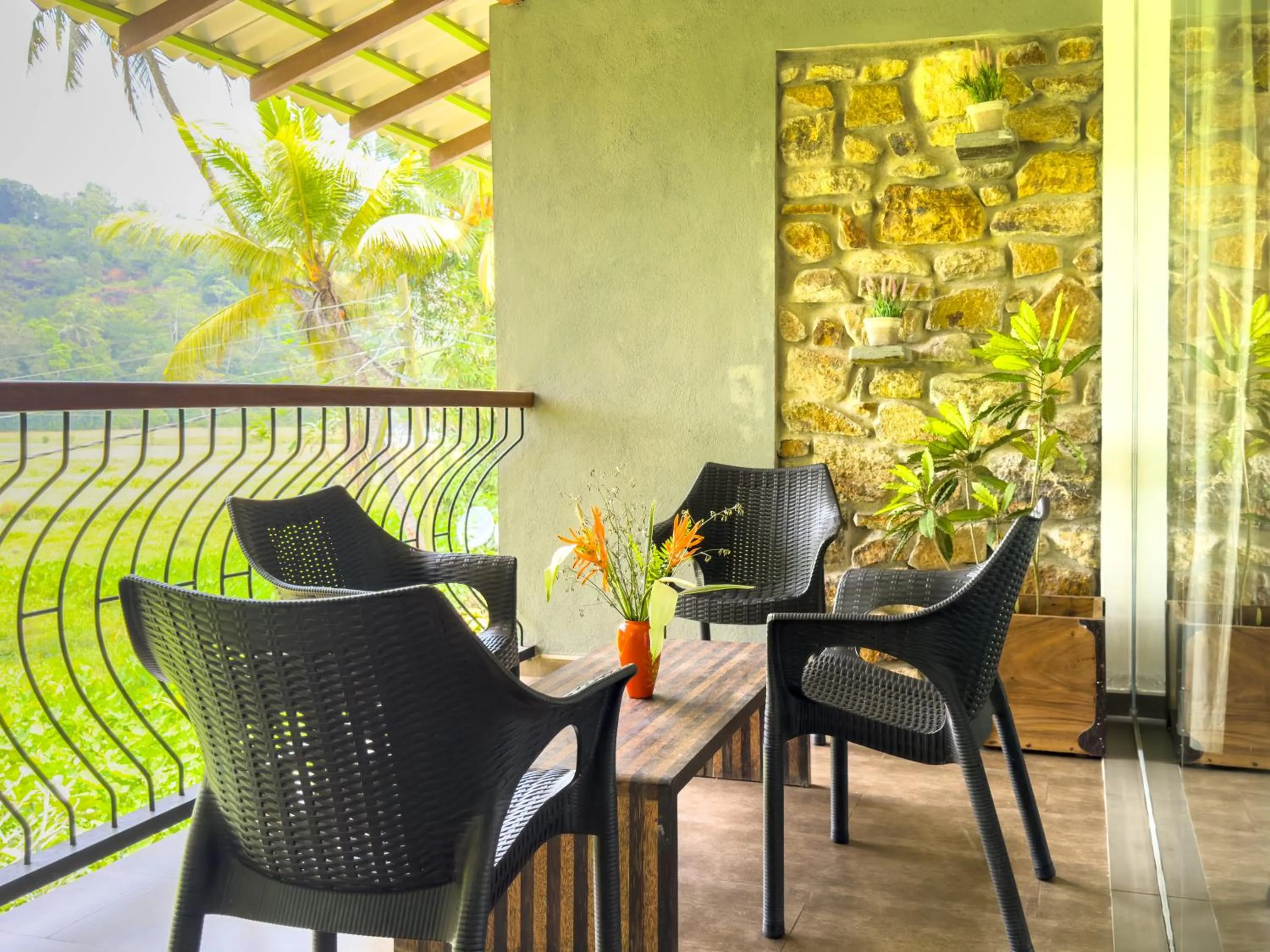 Seating area in Leisure Land