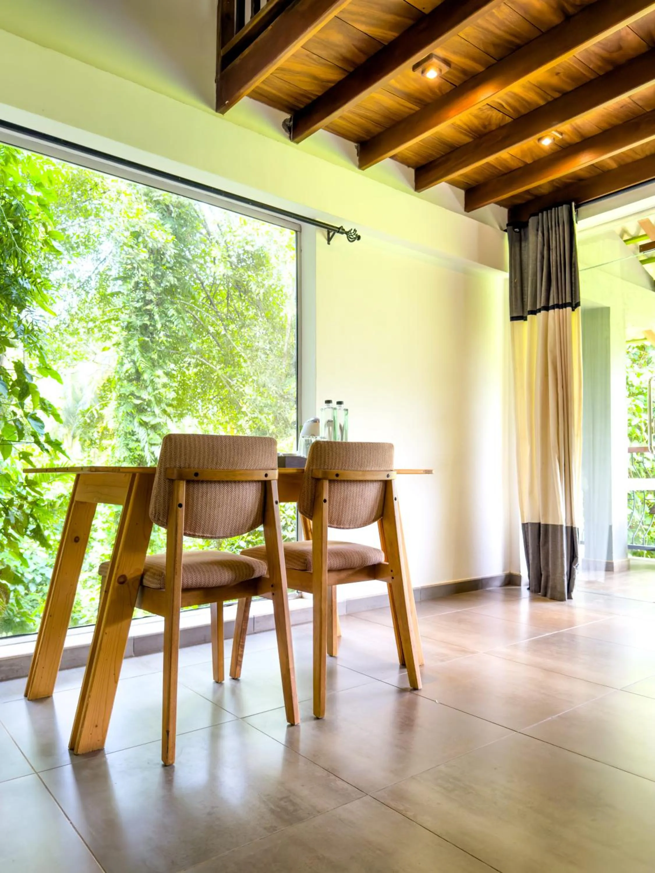 Seating area in Leisure Land