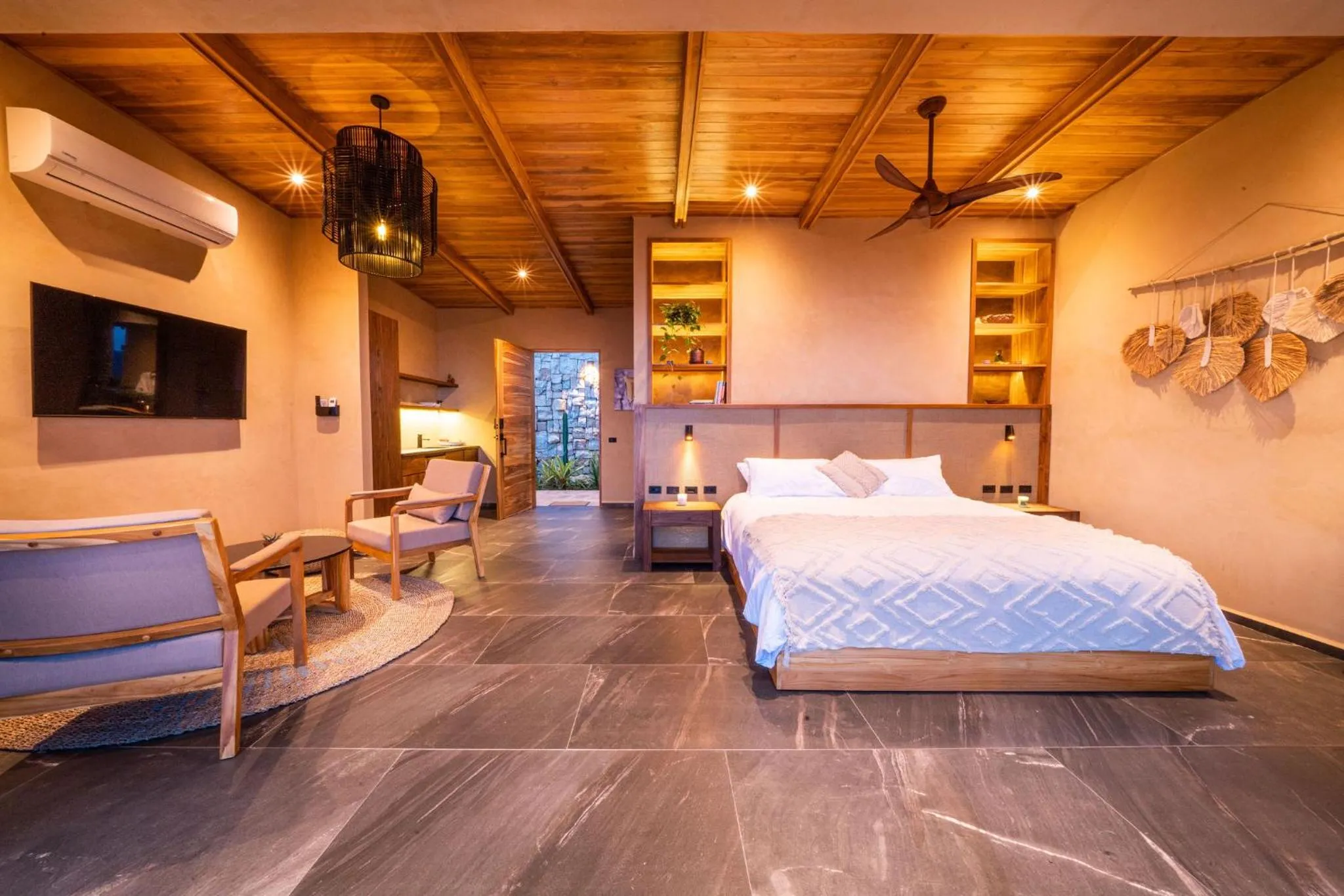 Bed in LALOON Luxury Suites - Adults Only