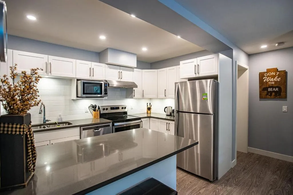 Kitchen or kitchenette in Orford Condo by Revelstoke Vacations